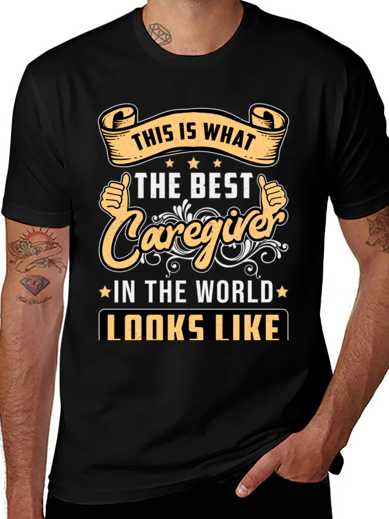 Best Caregiver T-Shirt - Unique Gift Idea