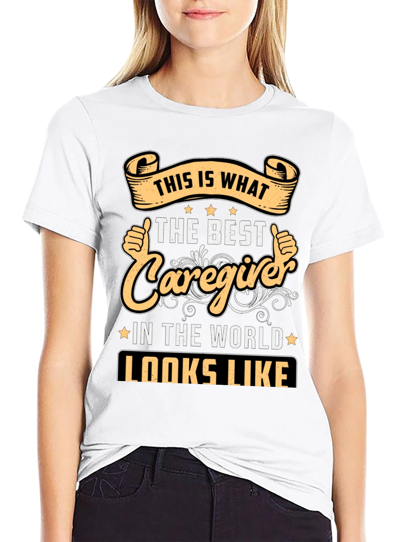 Best Caregiver T-Shirt - Unique Gift Idea