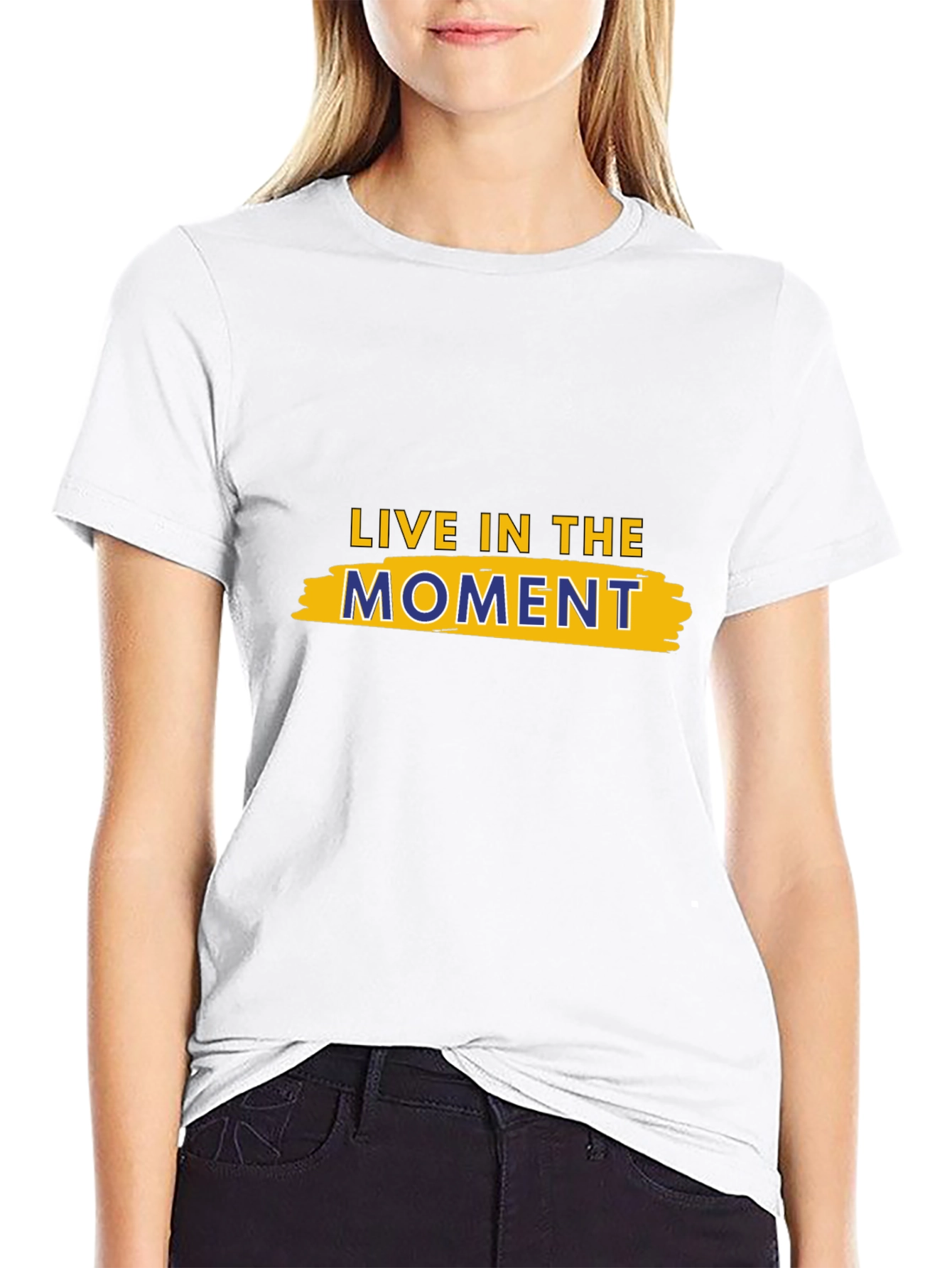 Live in the Moment Black T-Shirt