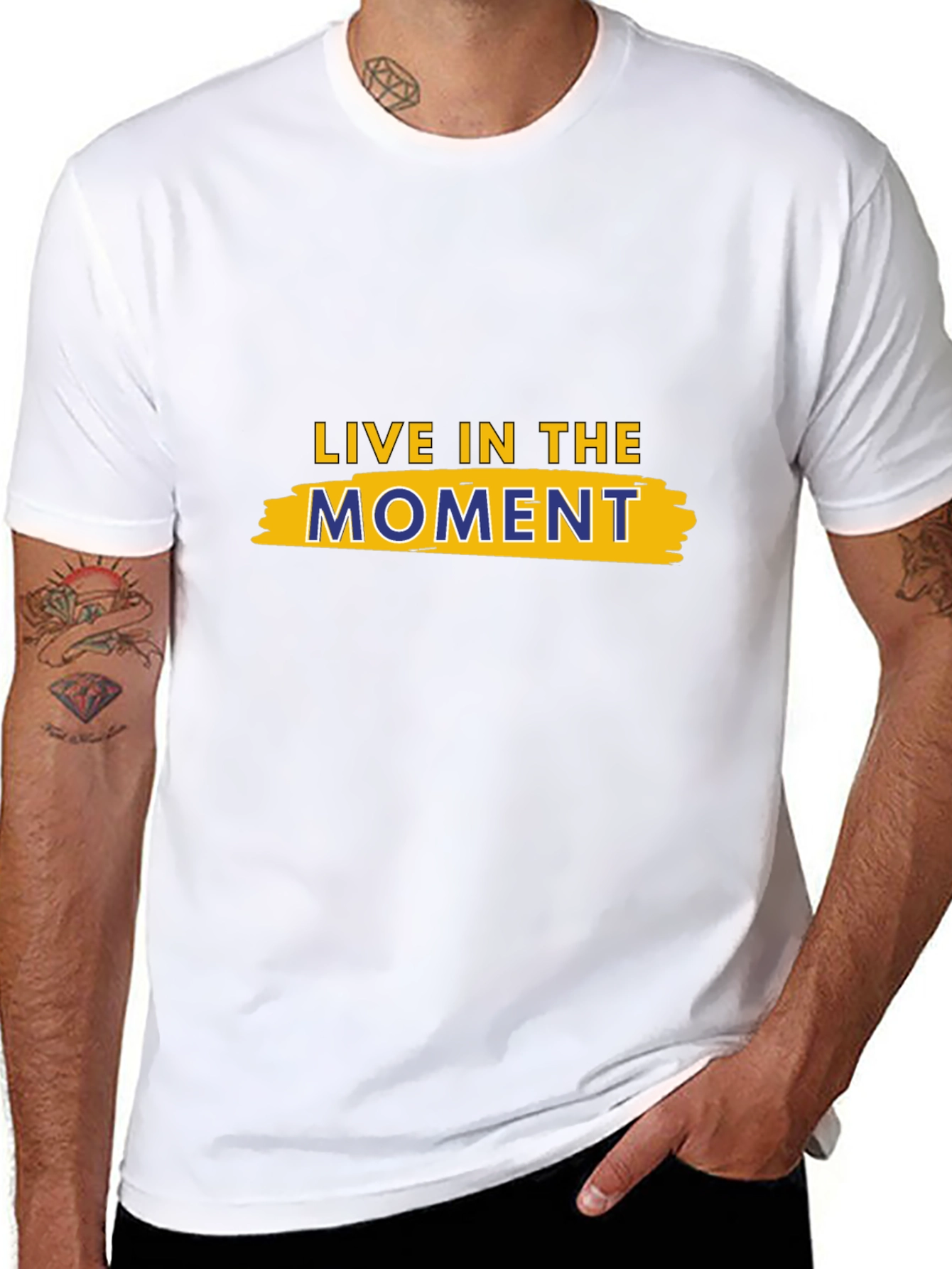 Live in the Moment Black T-Shirt