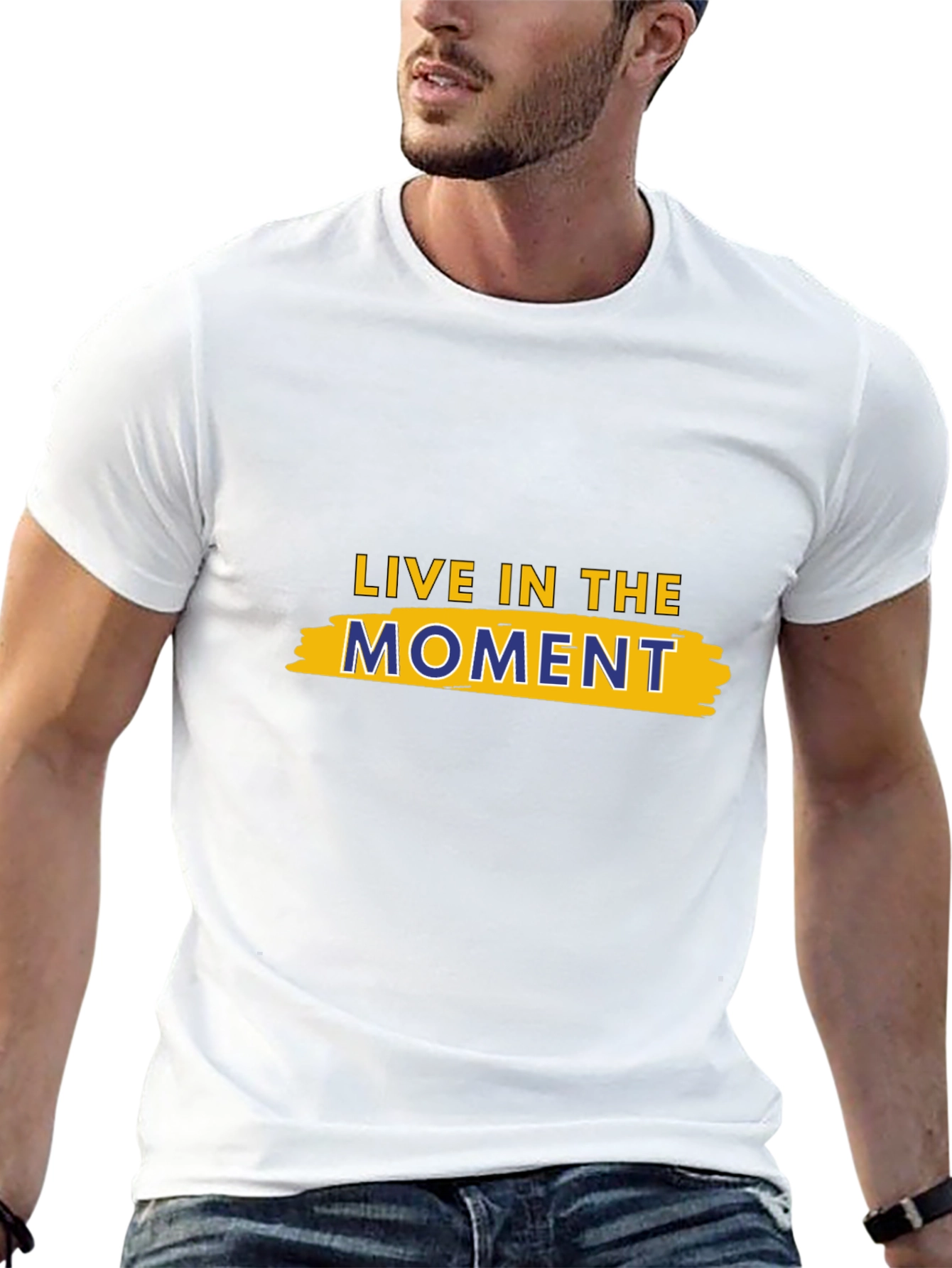 Live in the Moment Black T-Shirt
