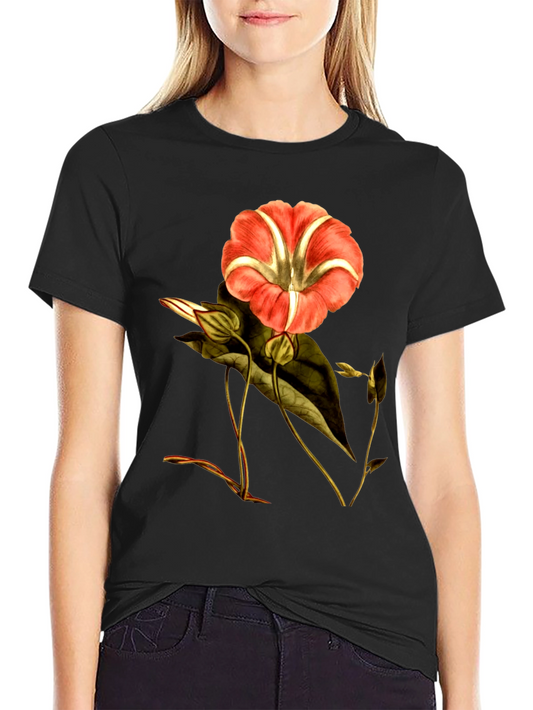 Floral Print Crew Neck T-Shirt
