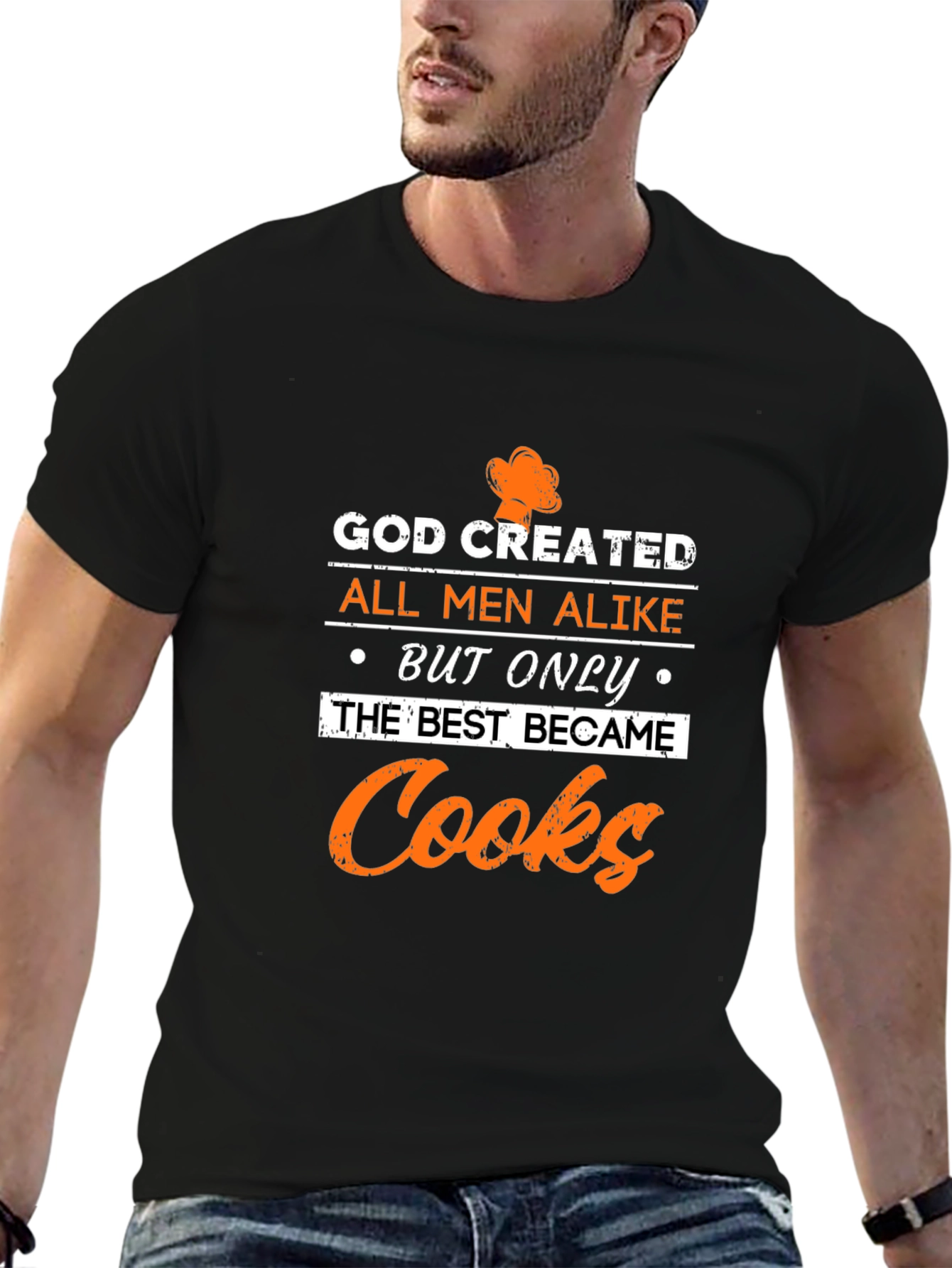 God Created Cooks T-Shirt | Funny Chef Apparel