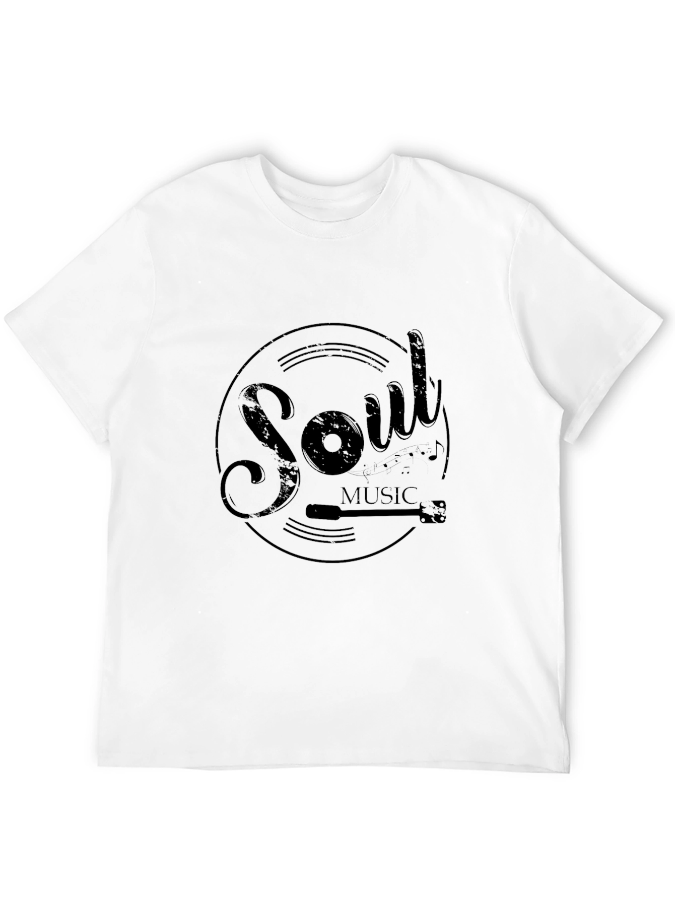 Soul Music Record Graphic Tee