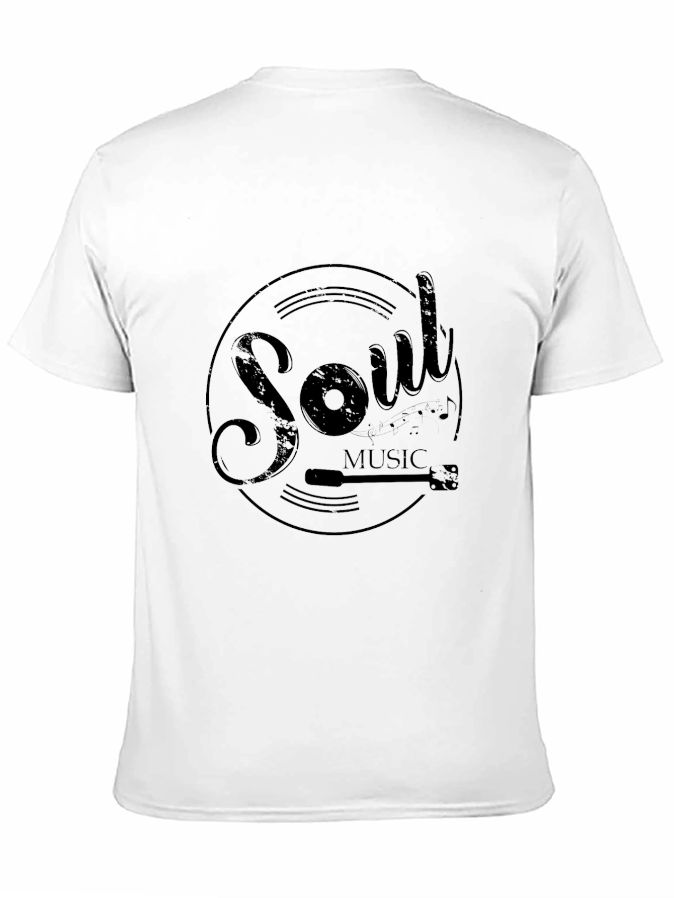 Soul Music Record Graphic Tee