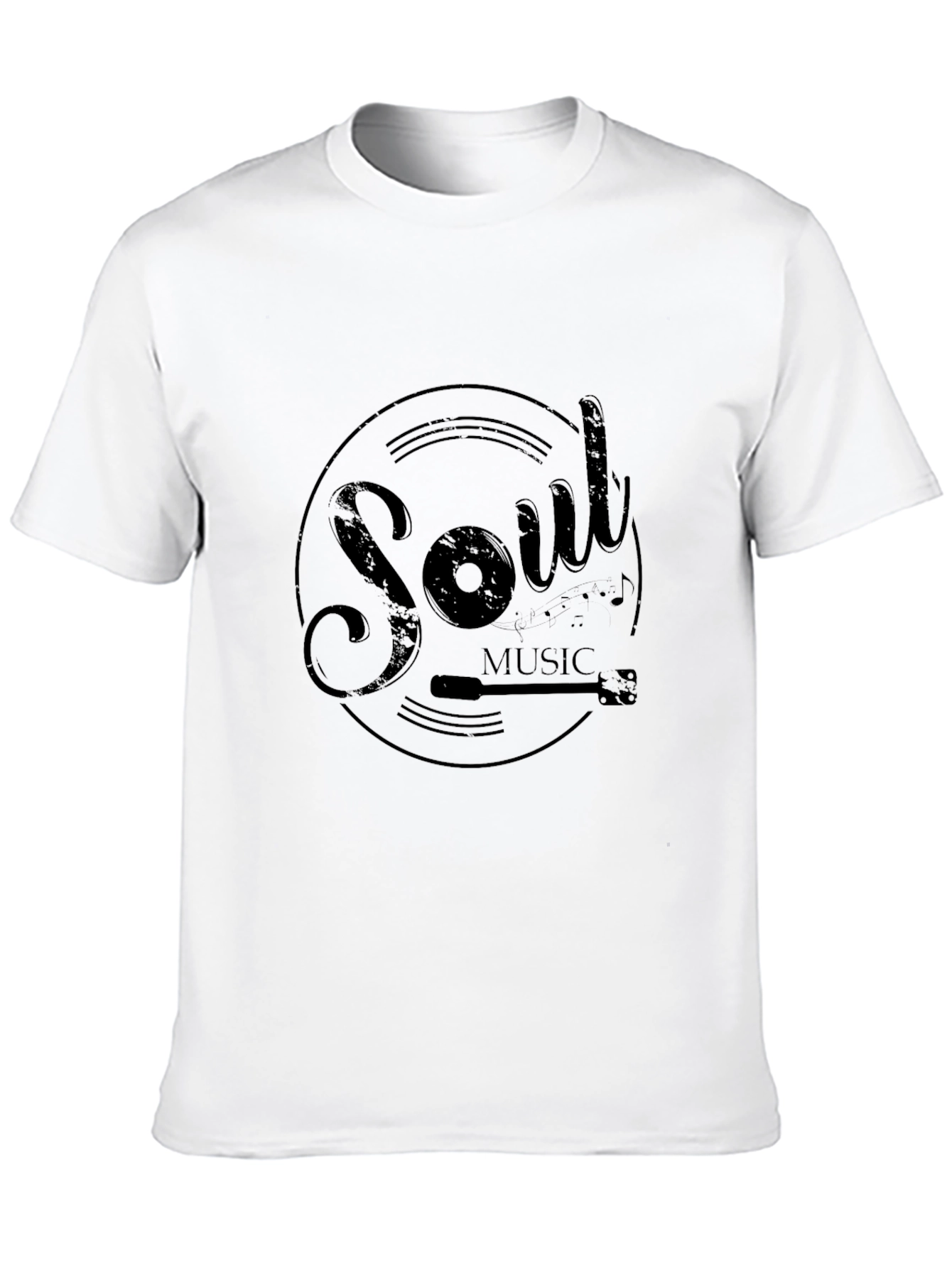Soul Music Record Graphic Tee