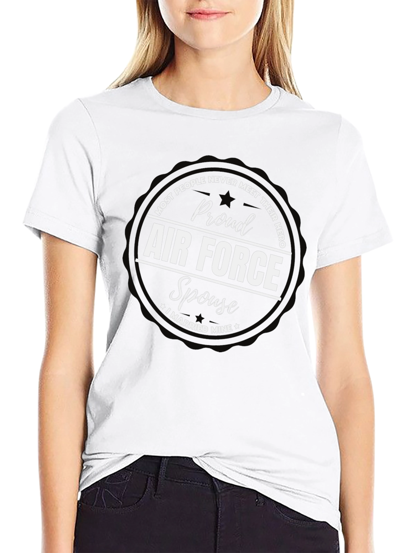 Proud Air Force Spouse T-Shirt