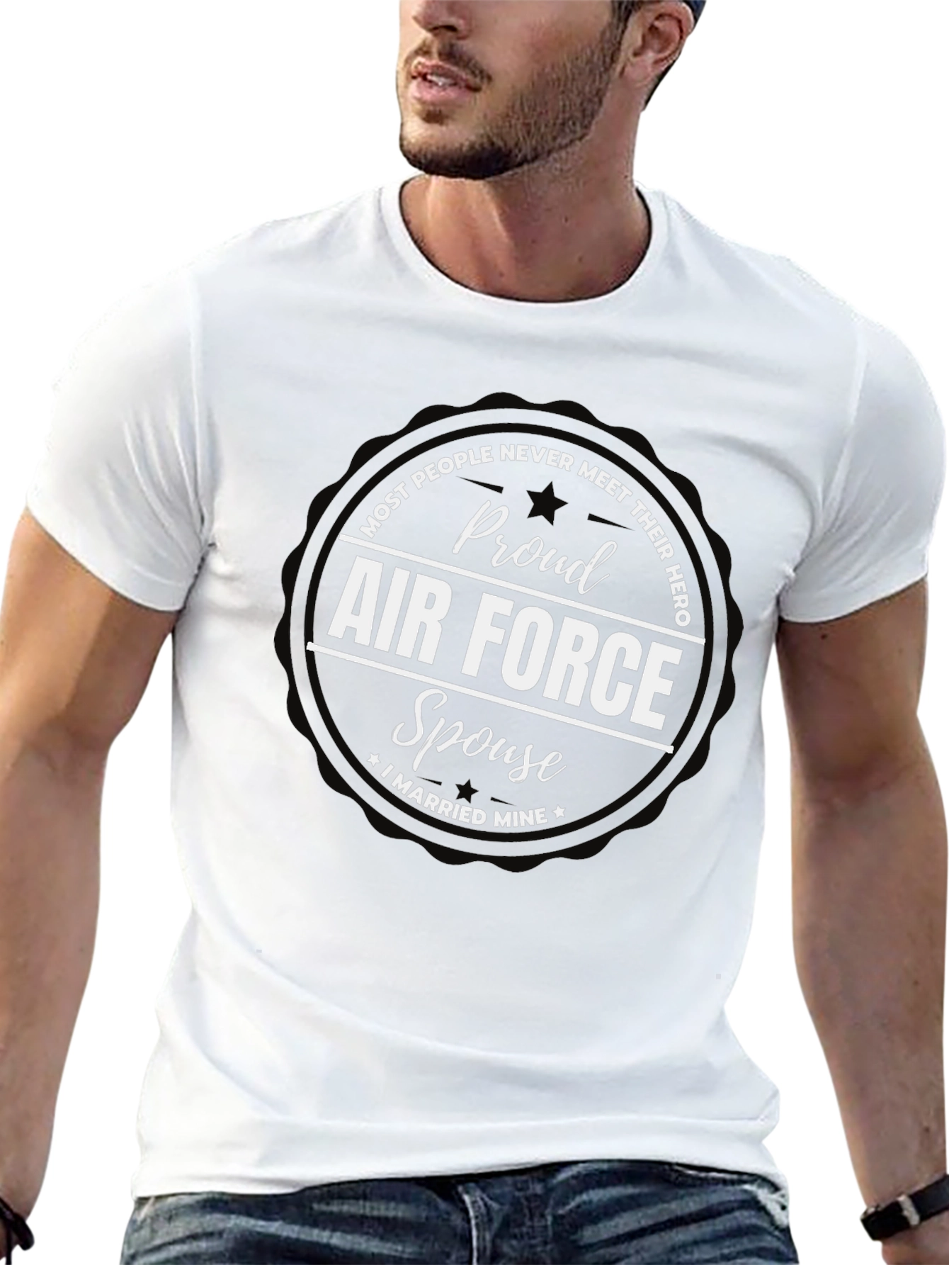Proud Air Force Spouse T-Shirt