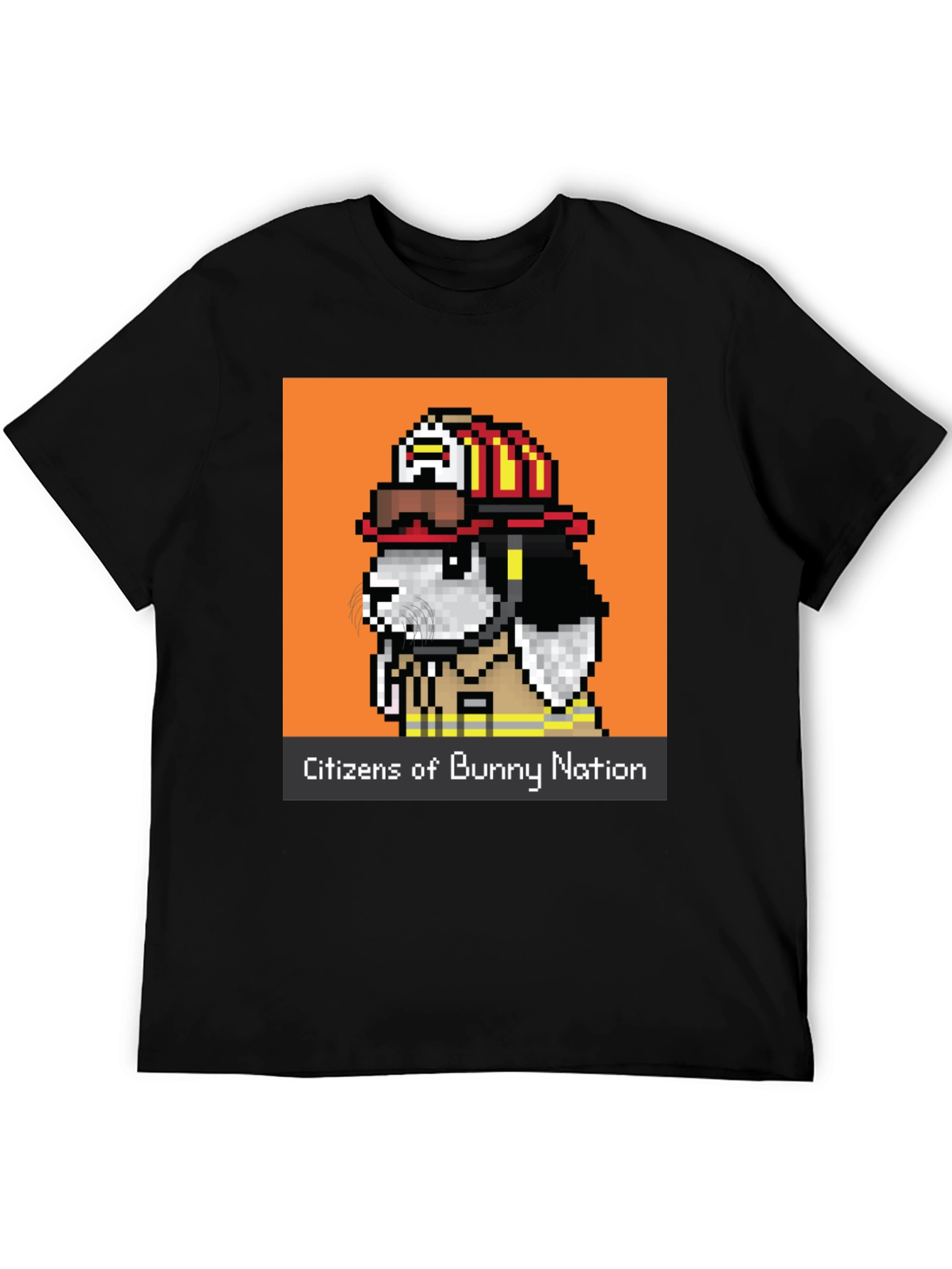 Bunny Nation Firefighter Graphic Tee
