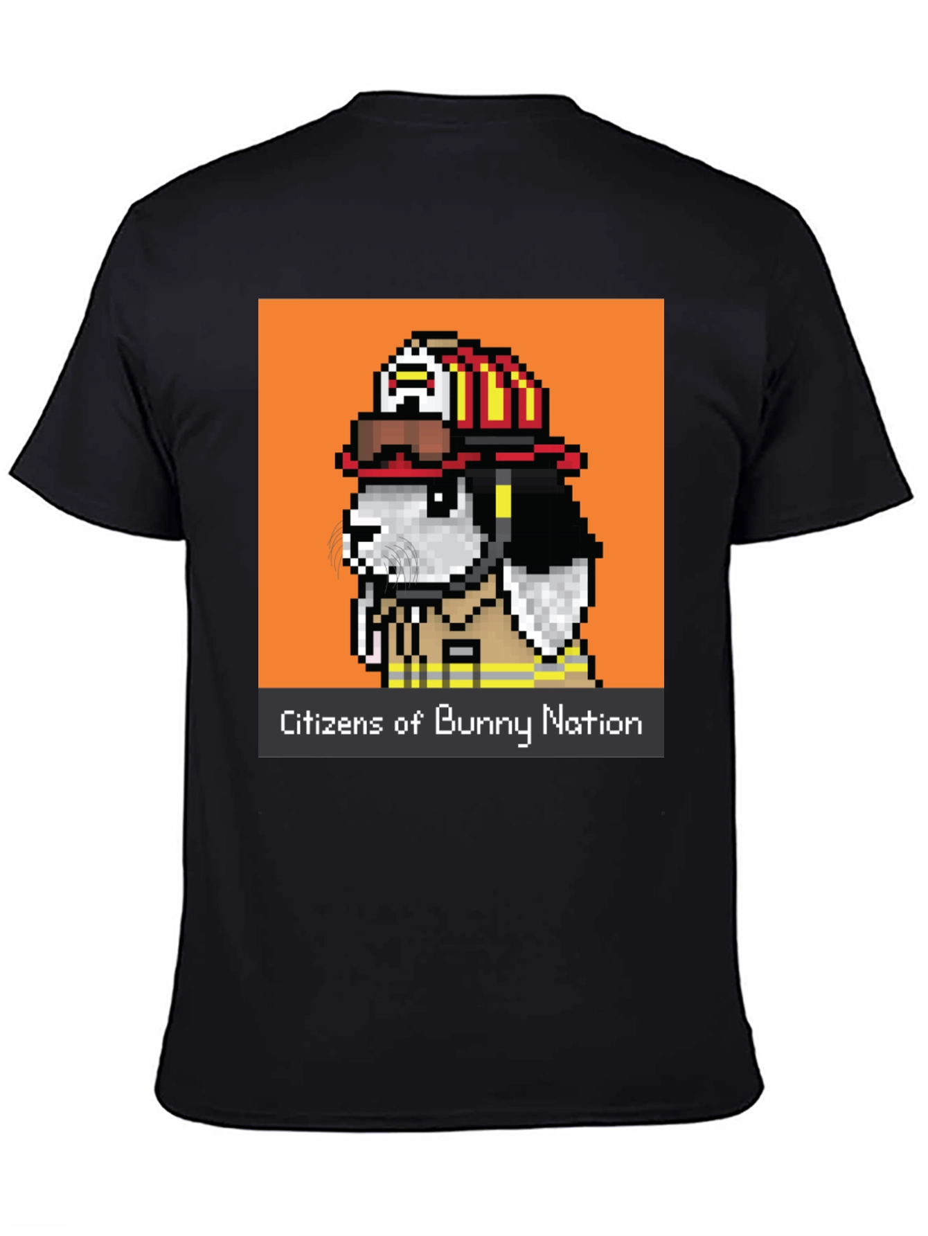Bunny Nation Firefighter Graphic Tee