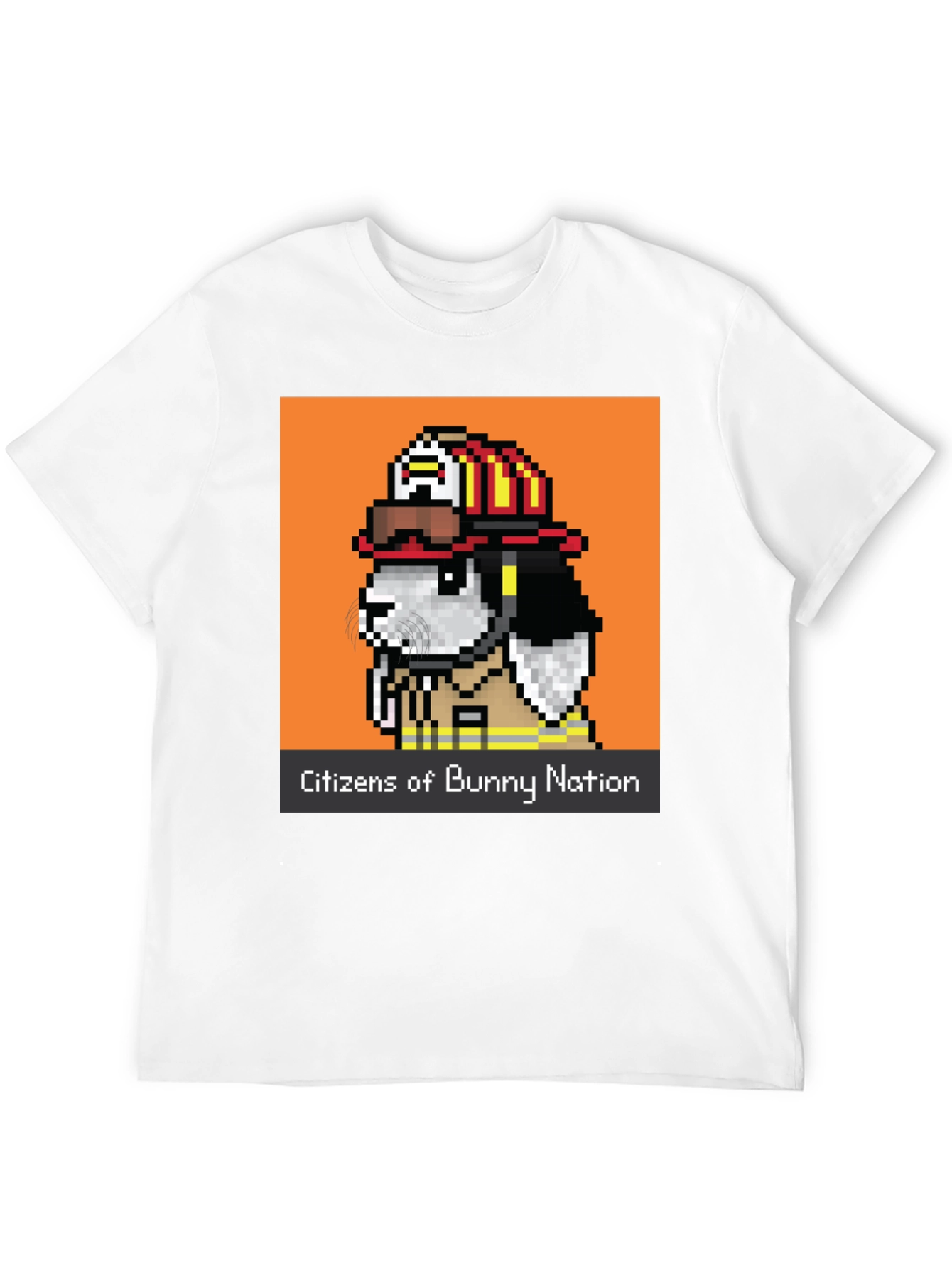 Bunny Nation Firefighter Graphic Tee