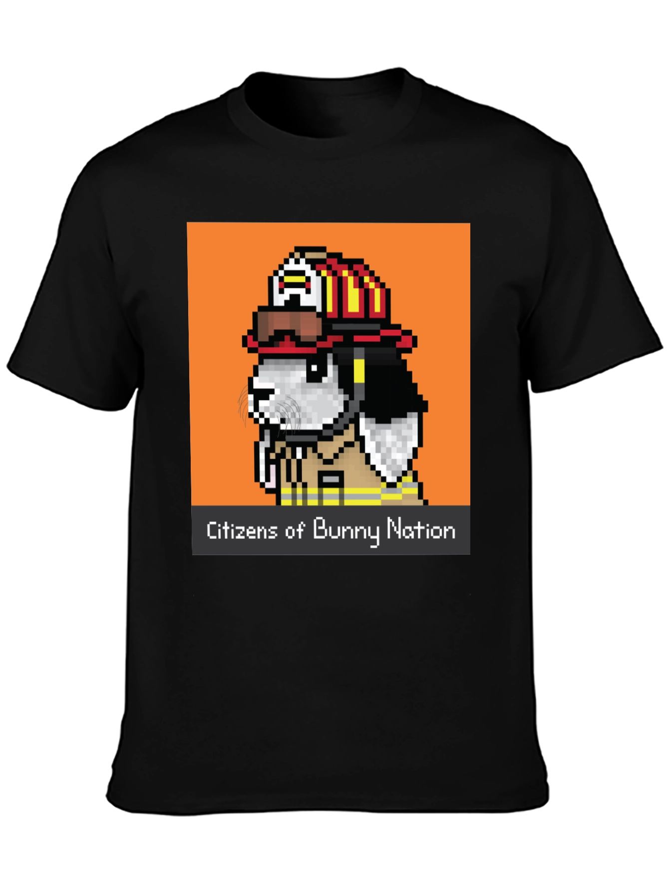 Bunny Nation Firefighter Graphic Tee