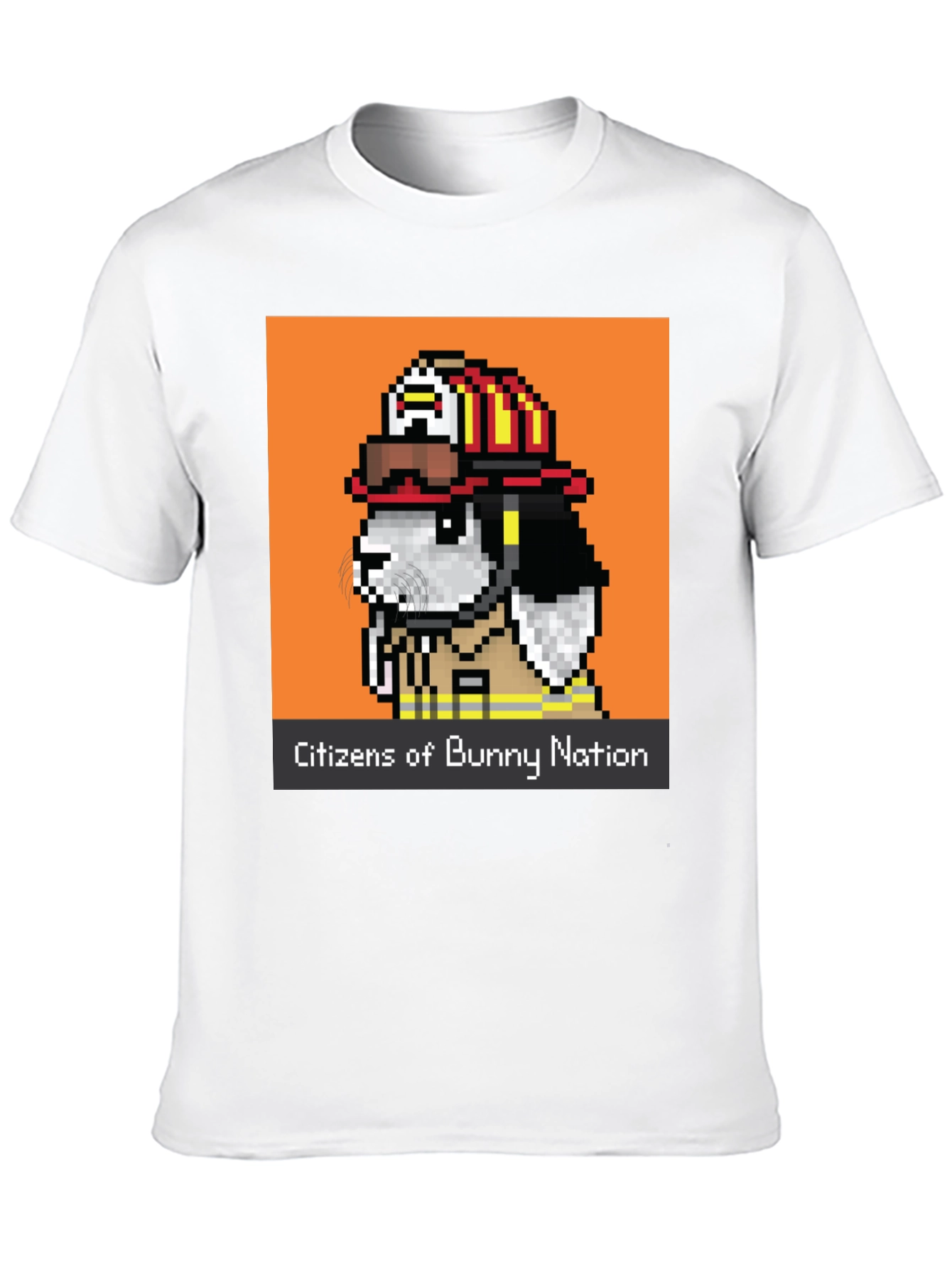 Bunny Nation Firefighter Graphic Tee