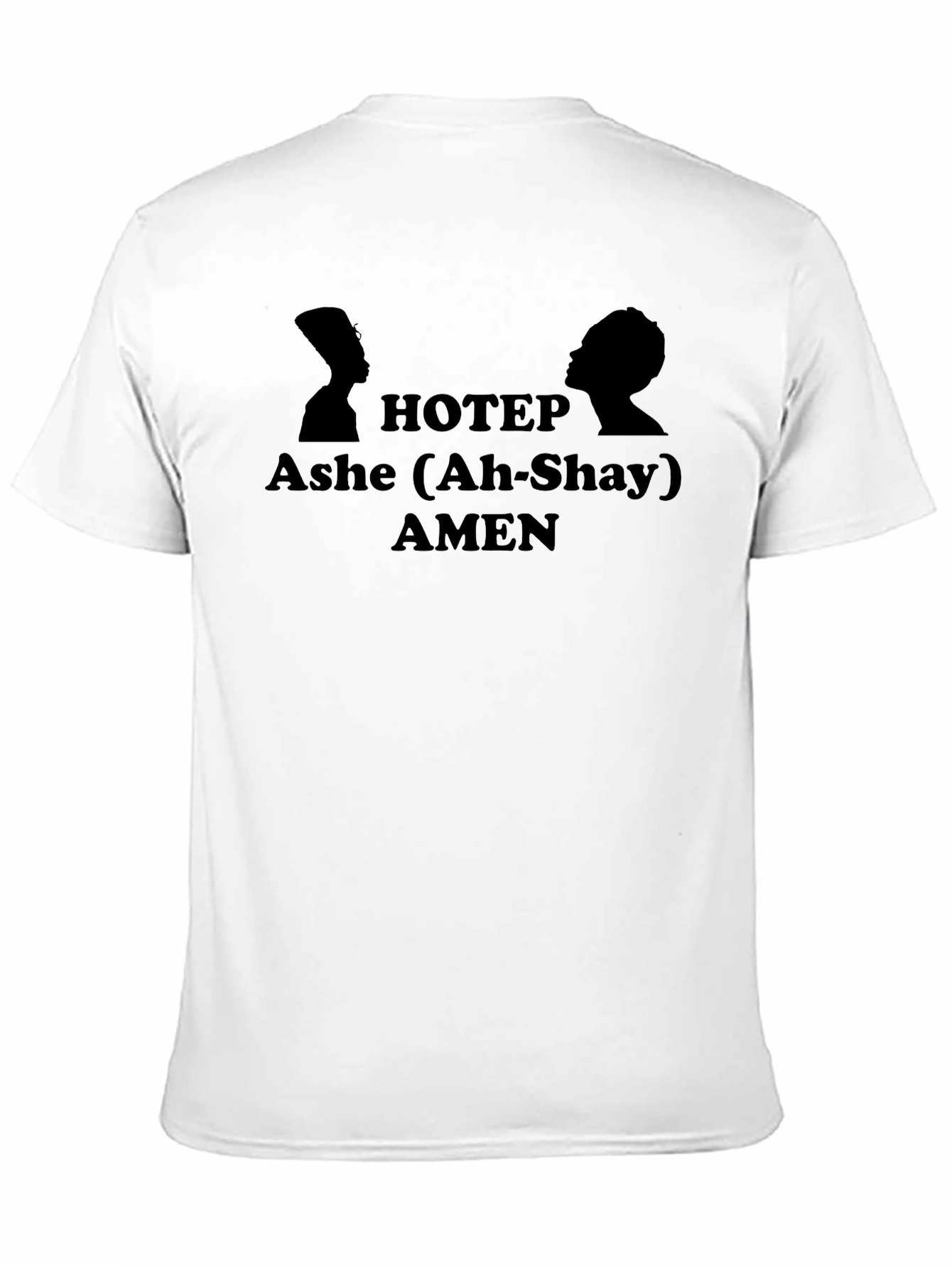 Hotep Ashe Amen T-Shirt - Unisex Black Tee