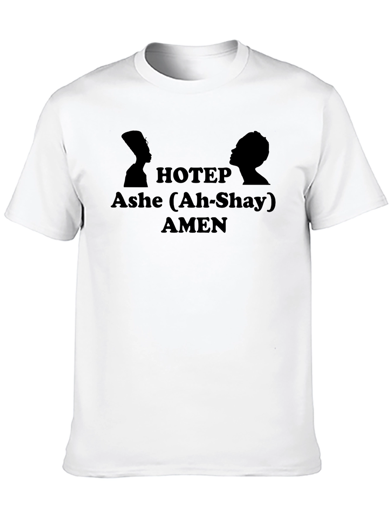 Hotep Ashe Amen T-Shirt - Unisex Black Tee