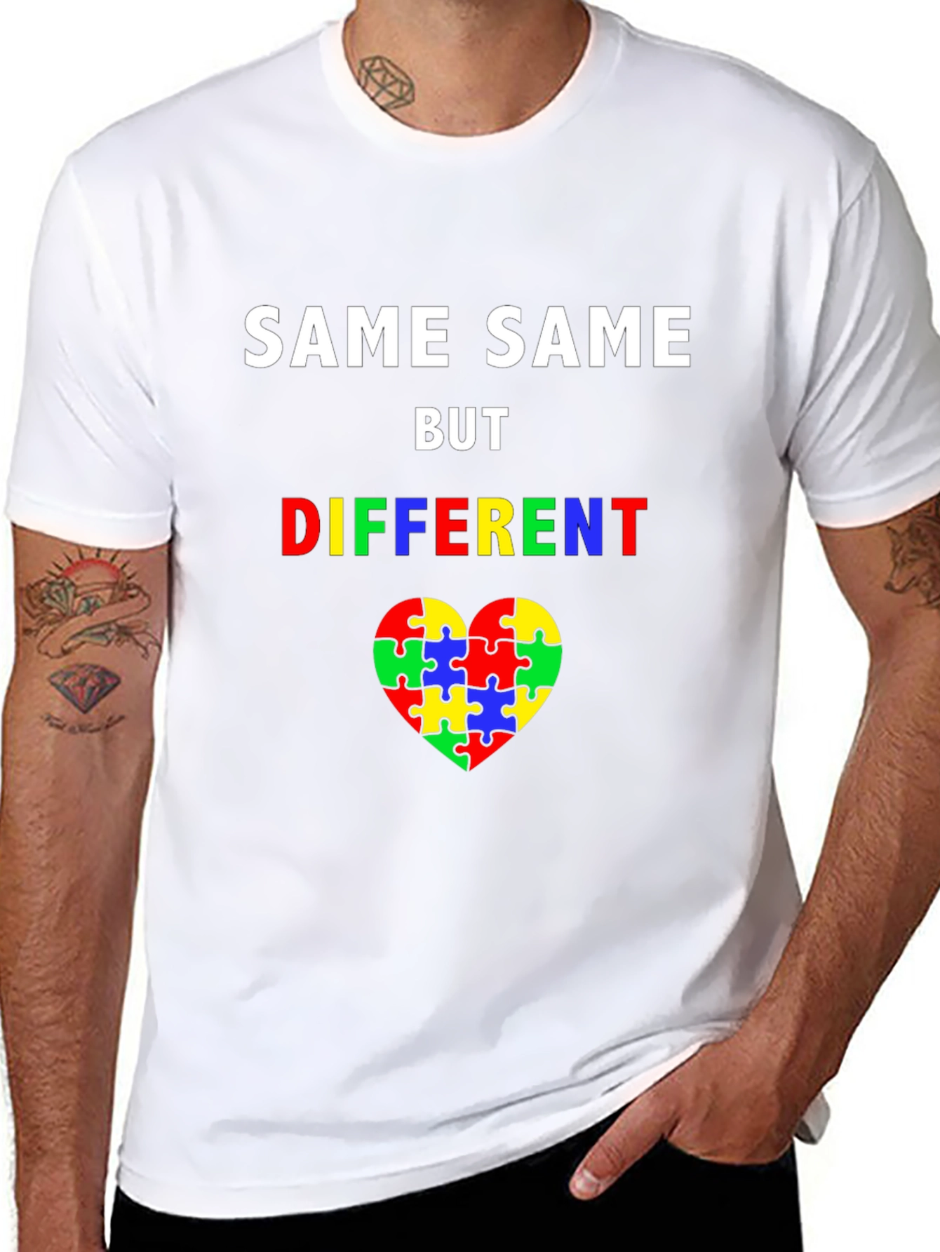 Same Same But Different Autism Awareness T-Shirt