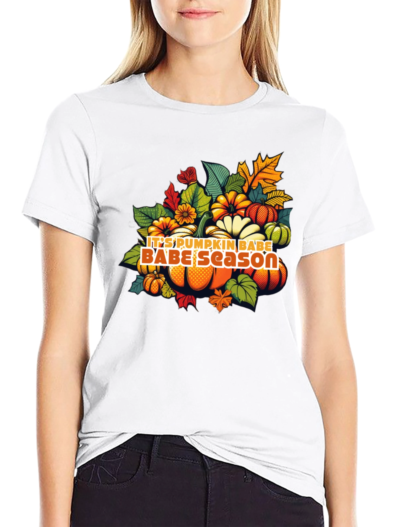 Pumpkin Babe Season Graphic Tee