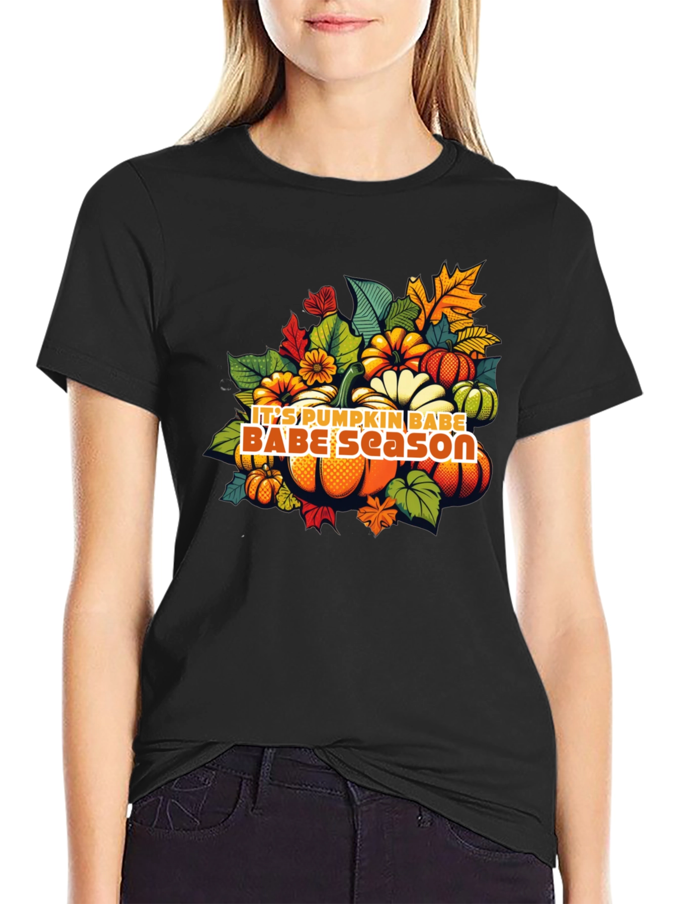Pumpkin Babe Season Graphic Tee