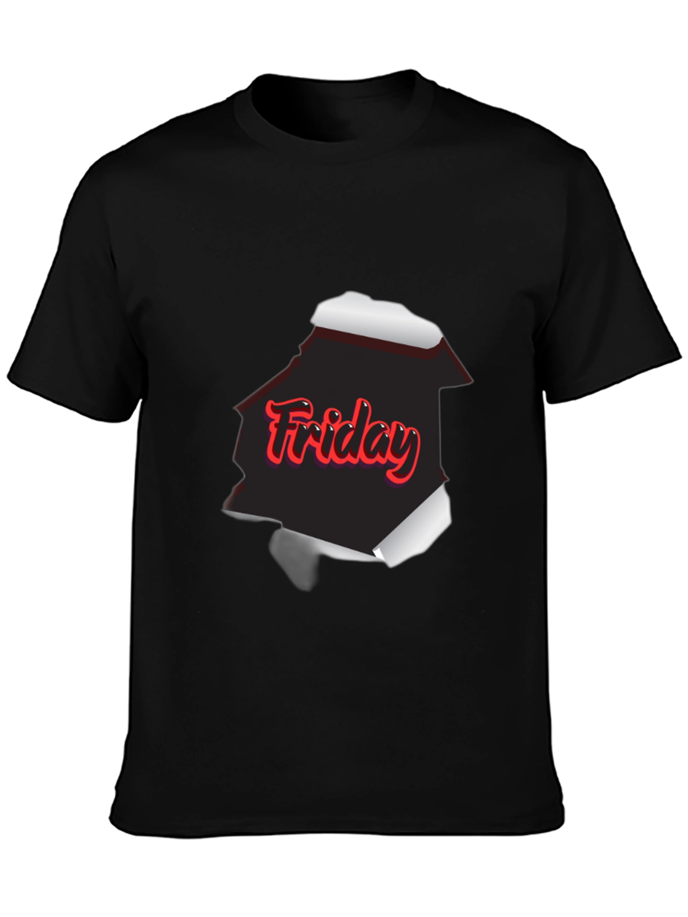 Friday Graphic T-Shirt - Black