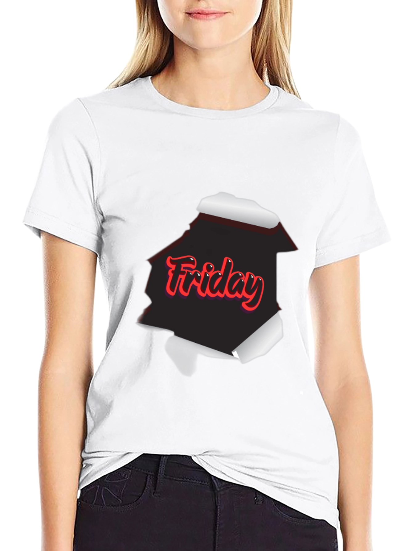 Friday Graphic T-Shirt - Black