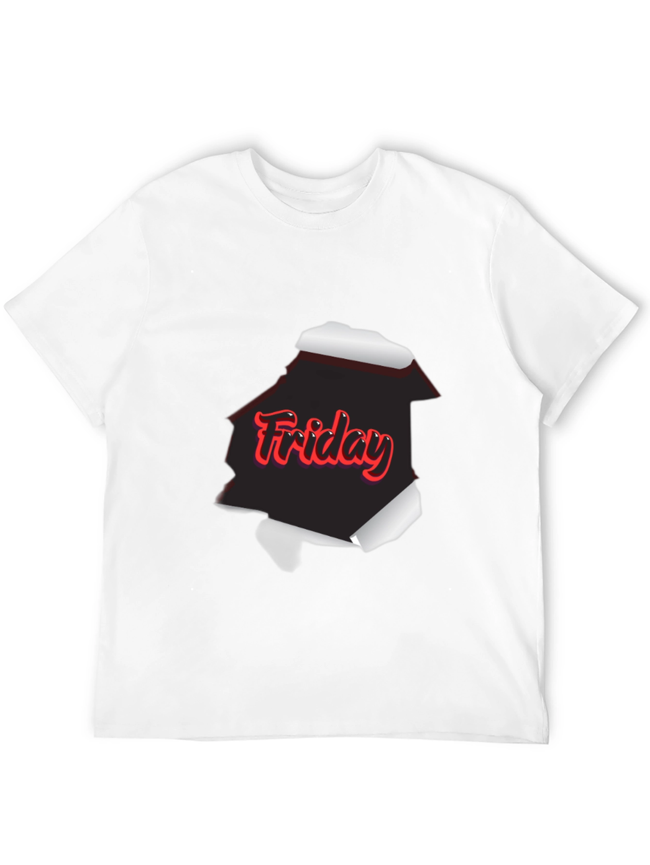 Friday Graphic T-Shirt - Black