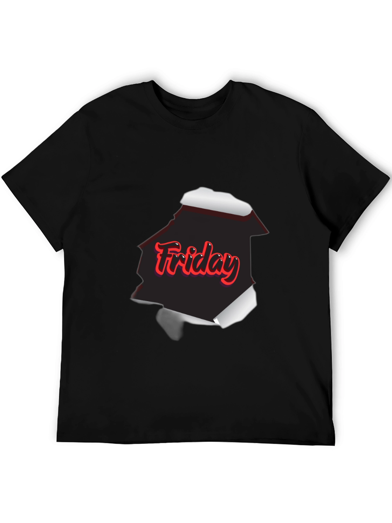 Friday Graphic T-Shirt - Black