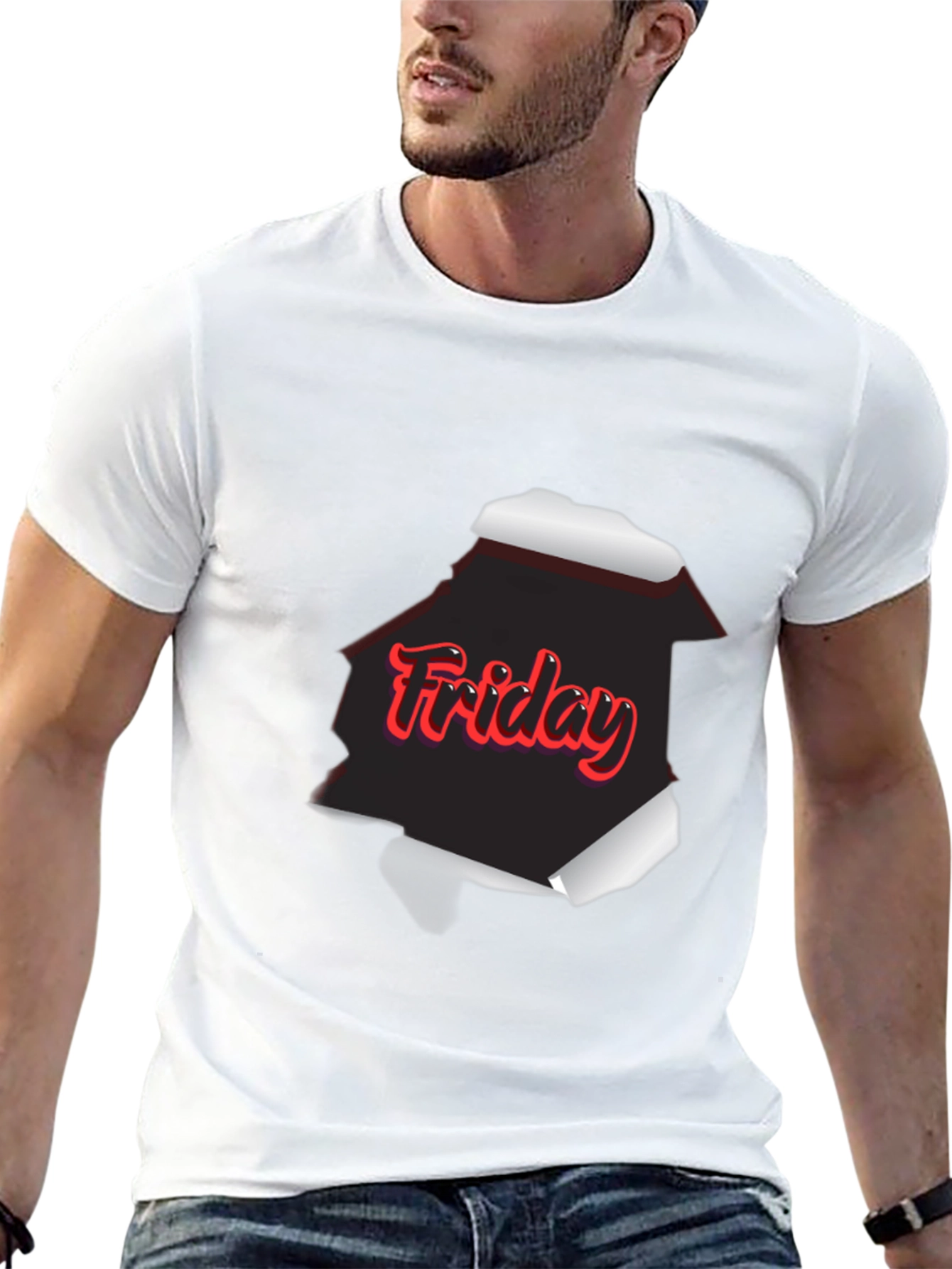 Friday Graphic T-Shirt - Black