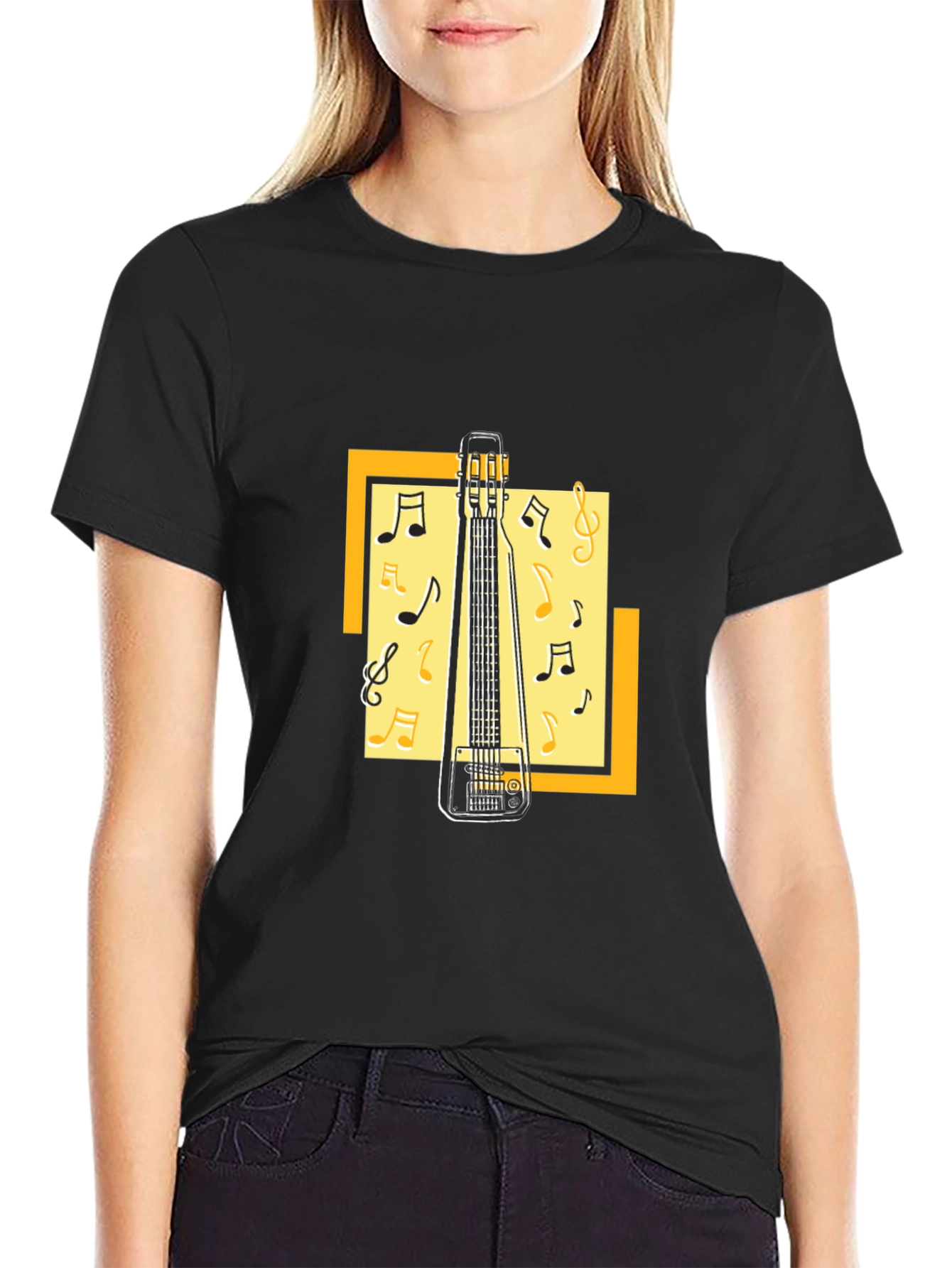 Musicians Lap Steel Guitar Tee