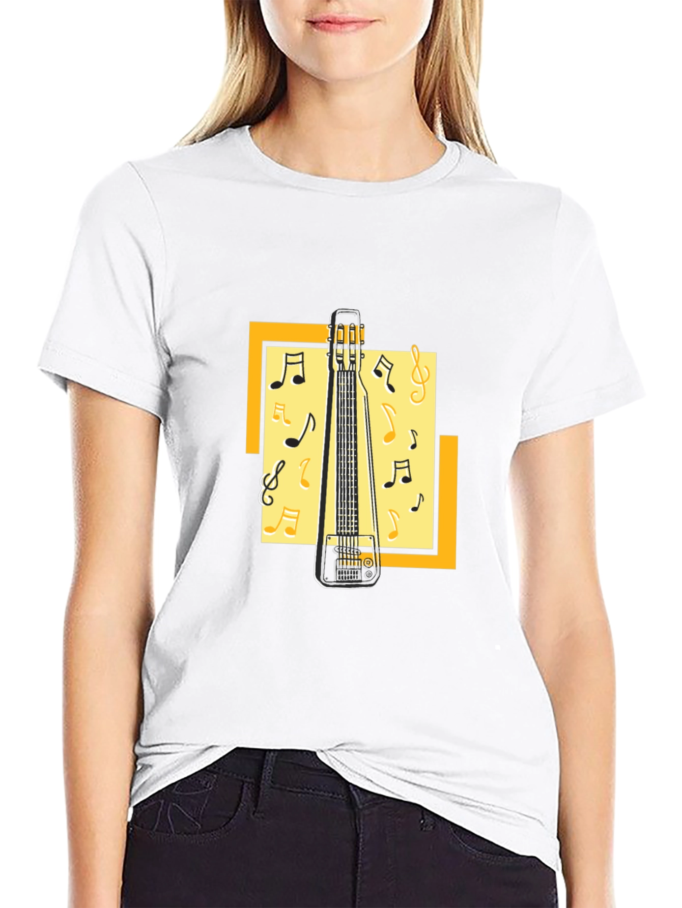 Musicians Lap Steel Guitar Tee