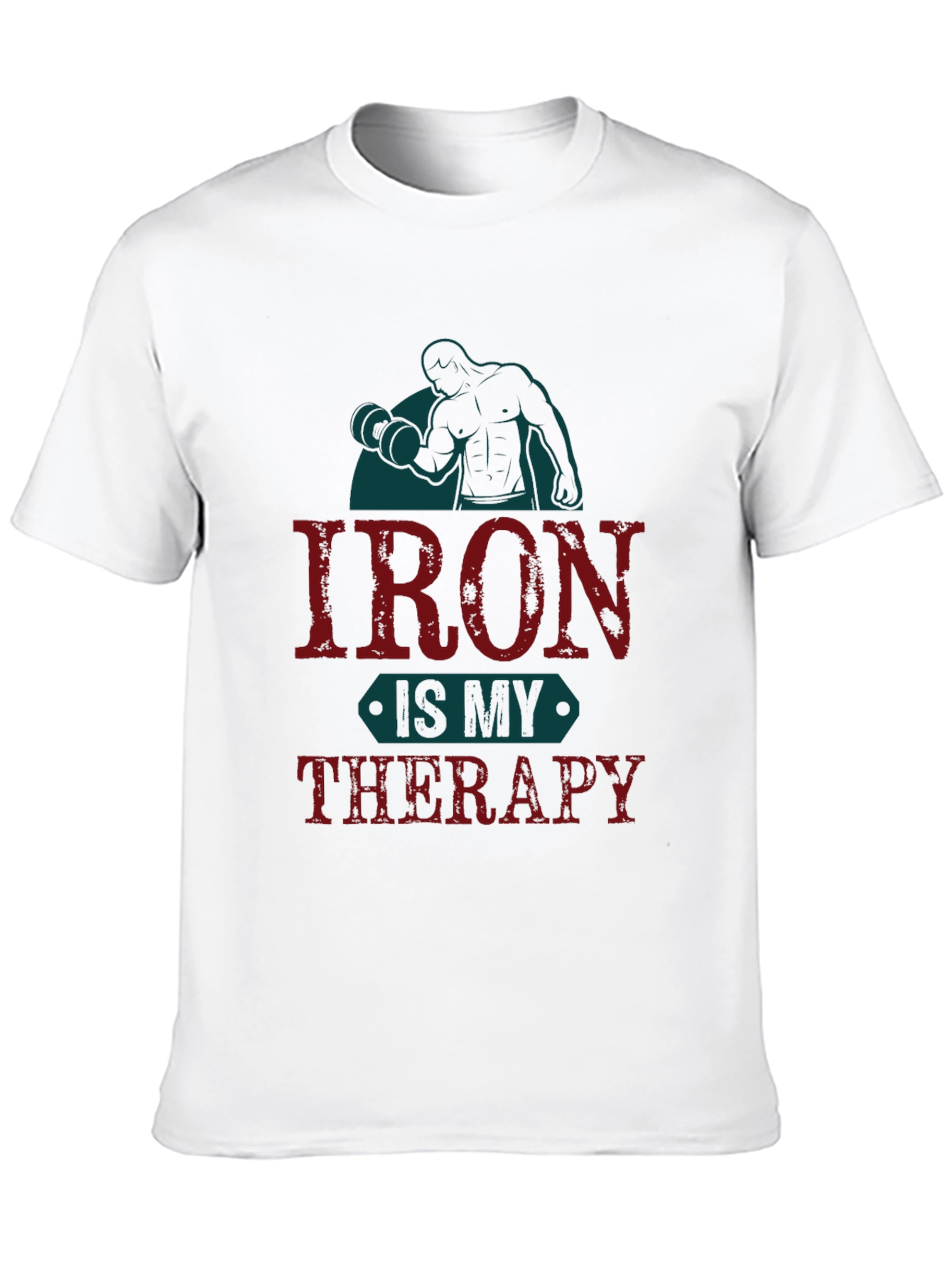 Iron Is My Therapy Graphic T-Shirt