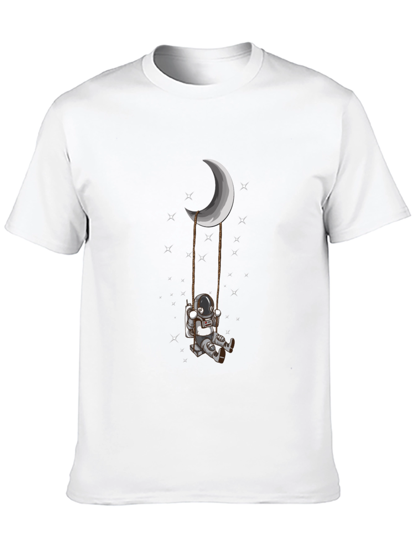 Astronaut on Moon Swing T-Shirt
