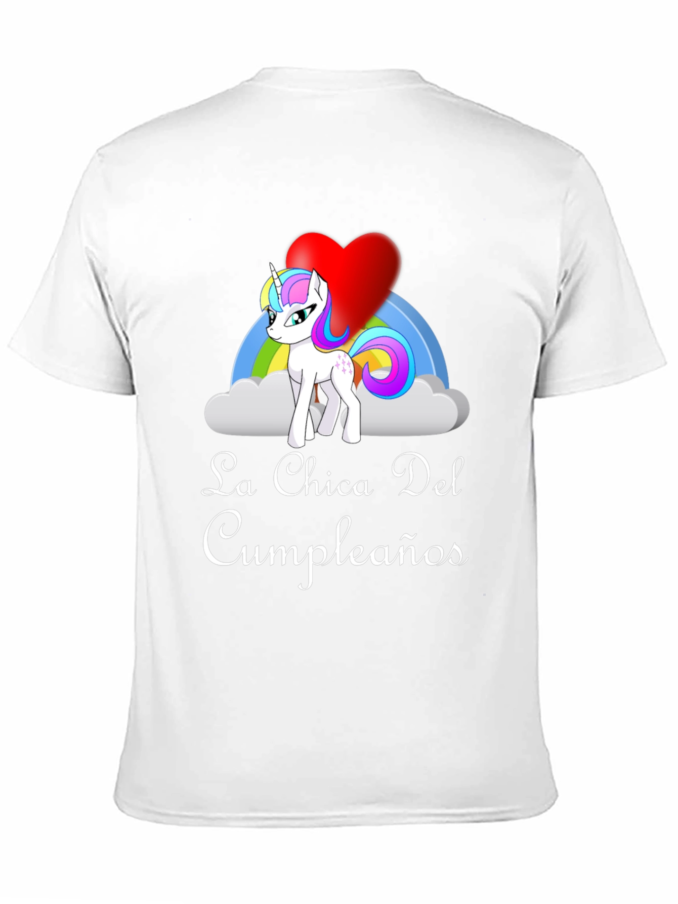 Girls Birthday Unicorn T-Shirt