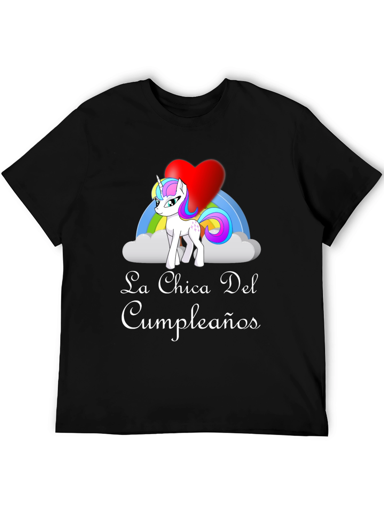 Girls Birthday Unicorn T-Shirt