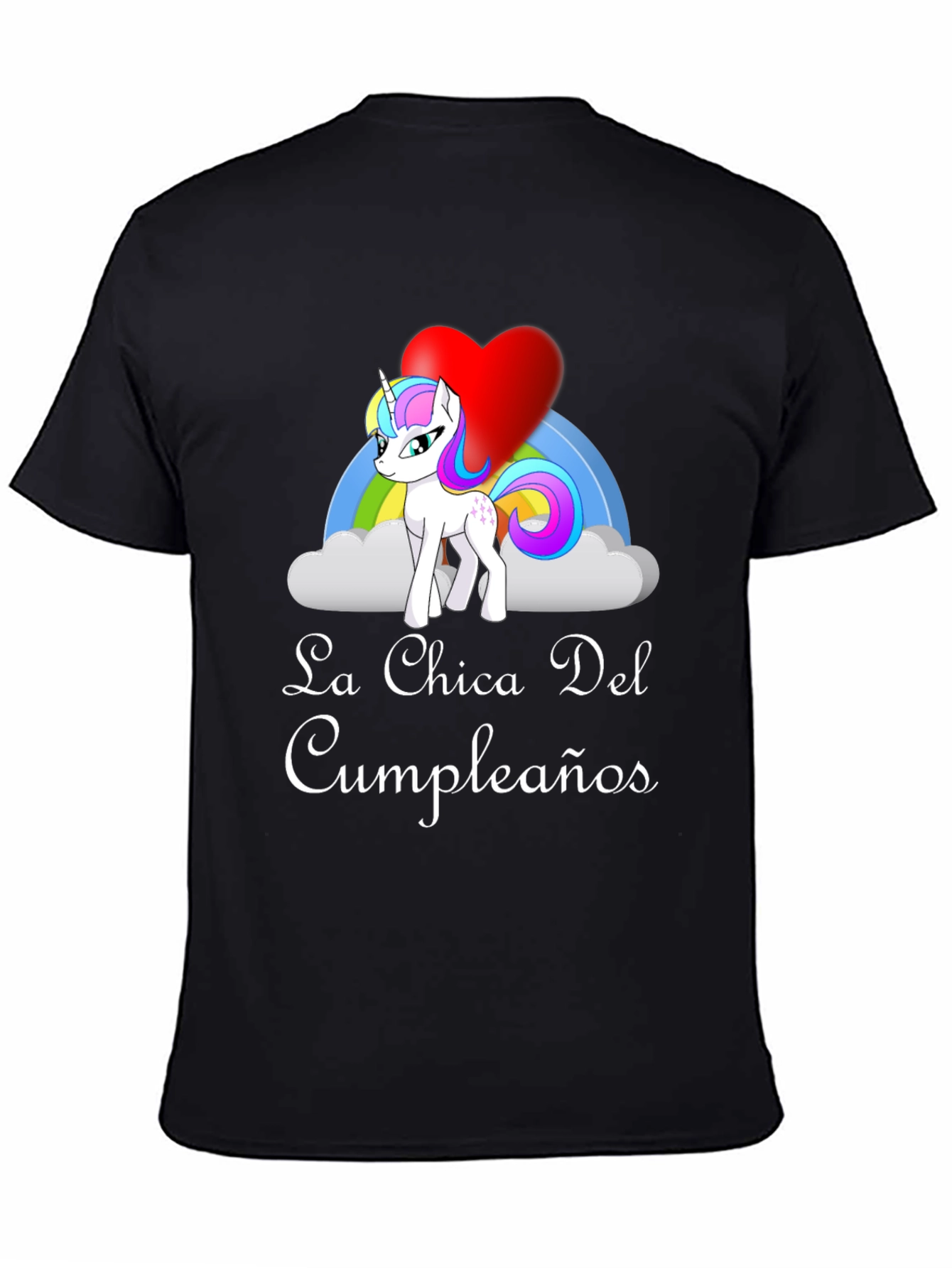 Girls Birthday Unicorn T-Shirt