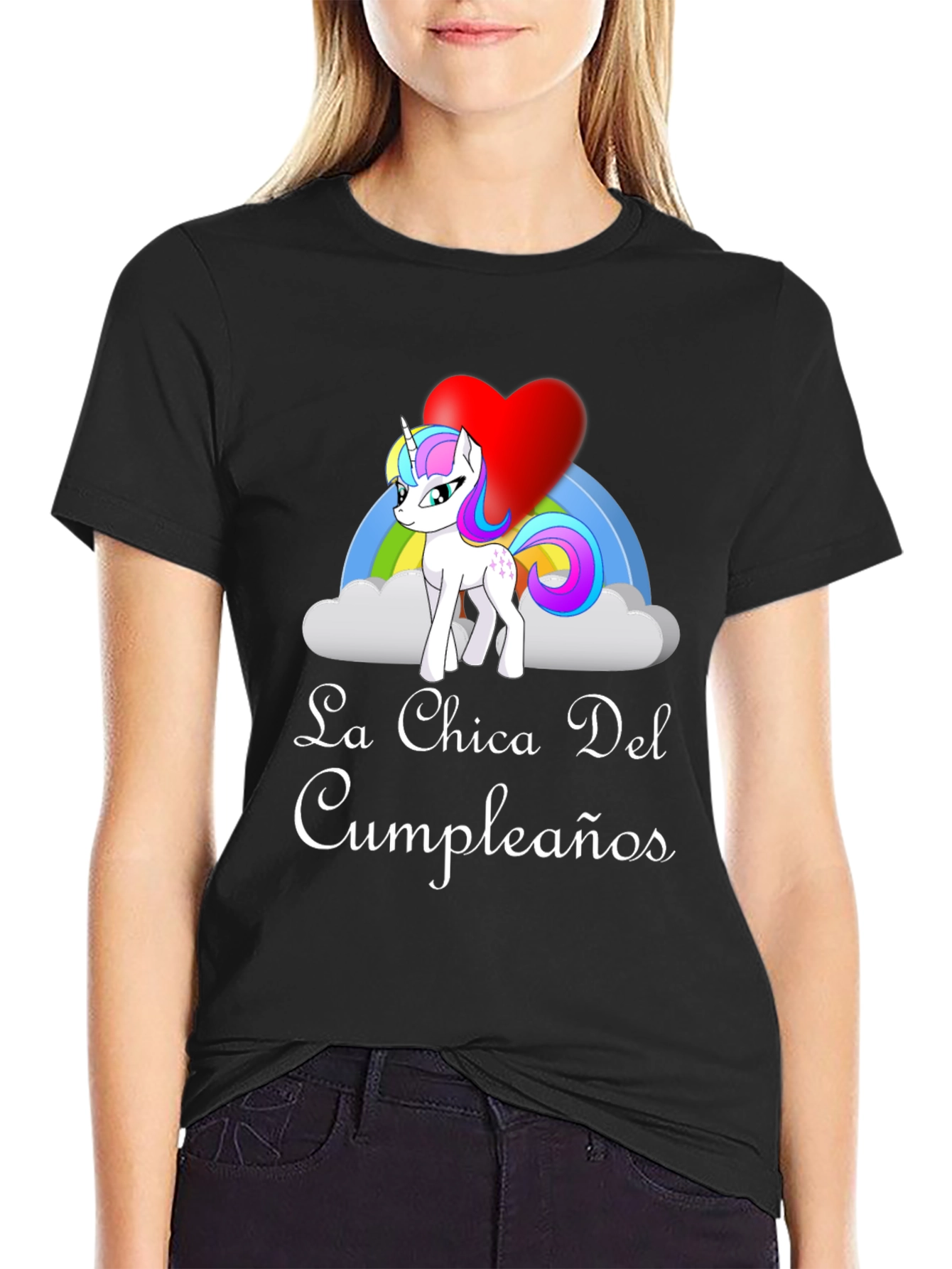 Girls Birthday Unicorn T-Shirt