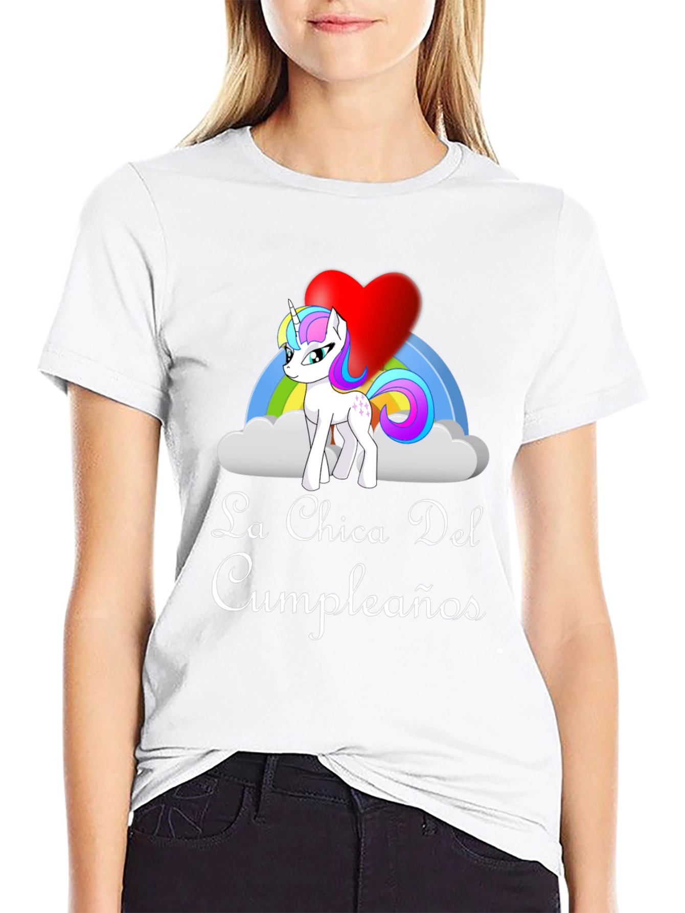 Girls Birthday Unicorn T-Shirt
