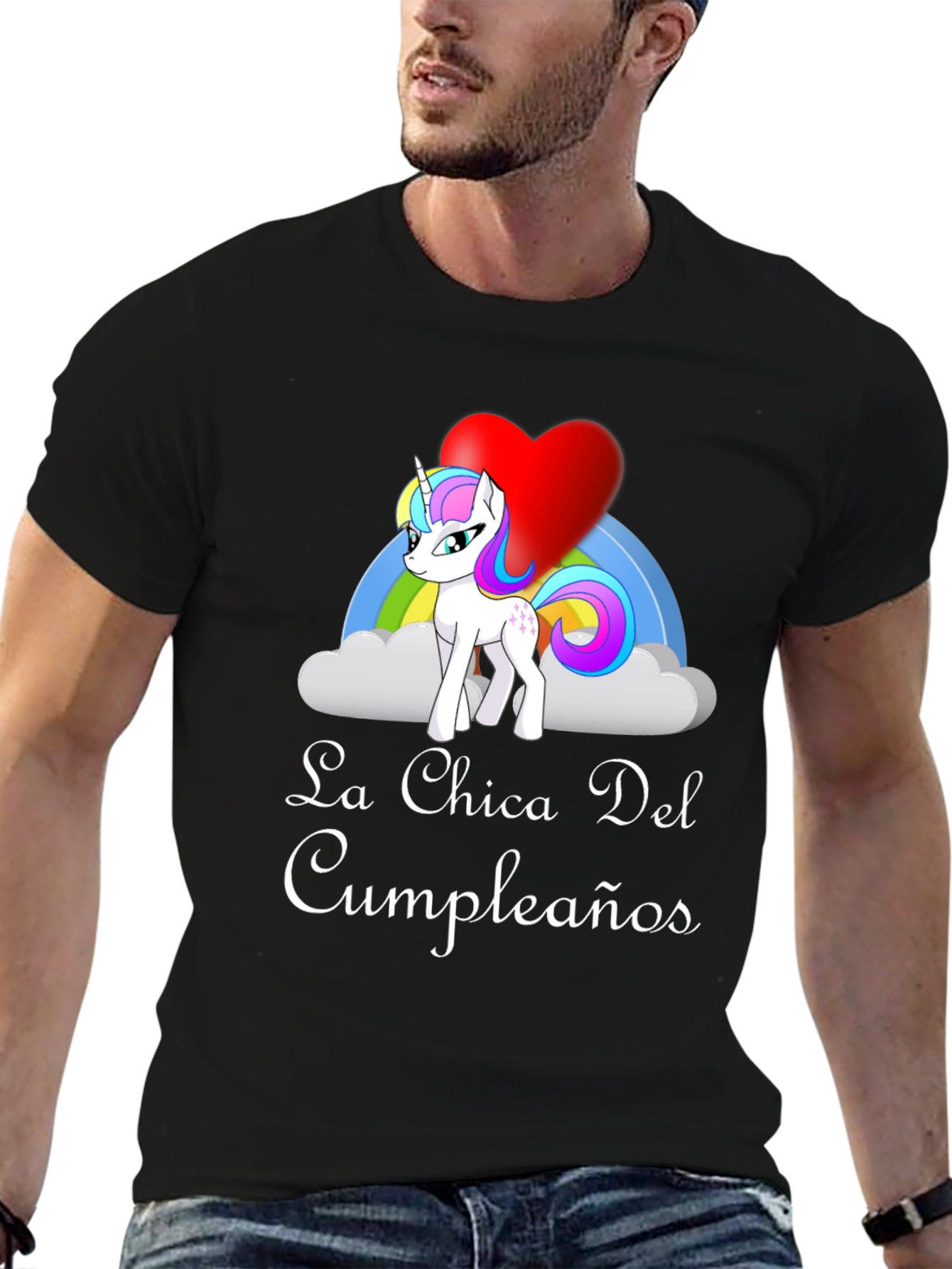 Girls Birthday Unicorn T-Shirt