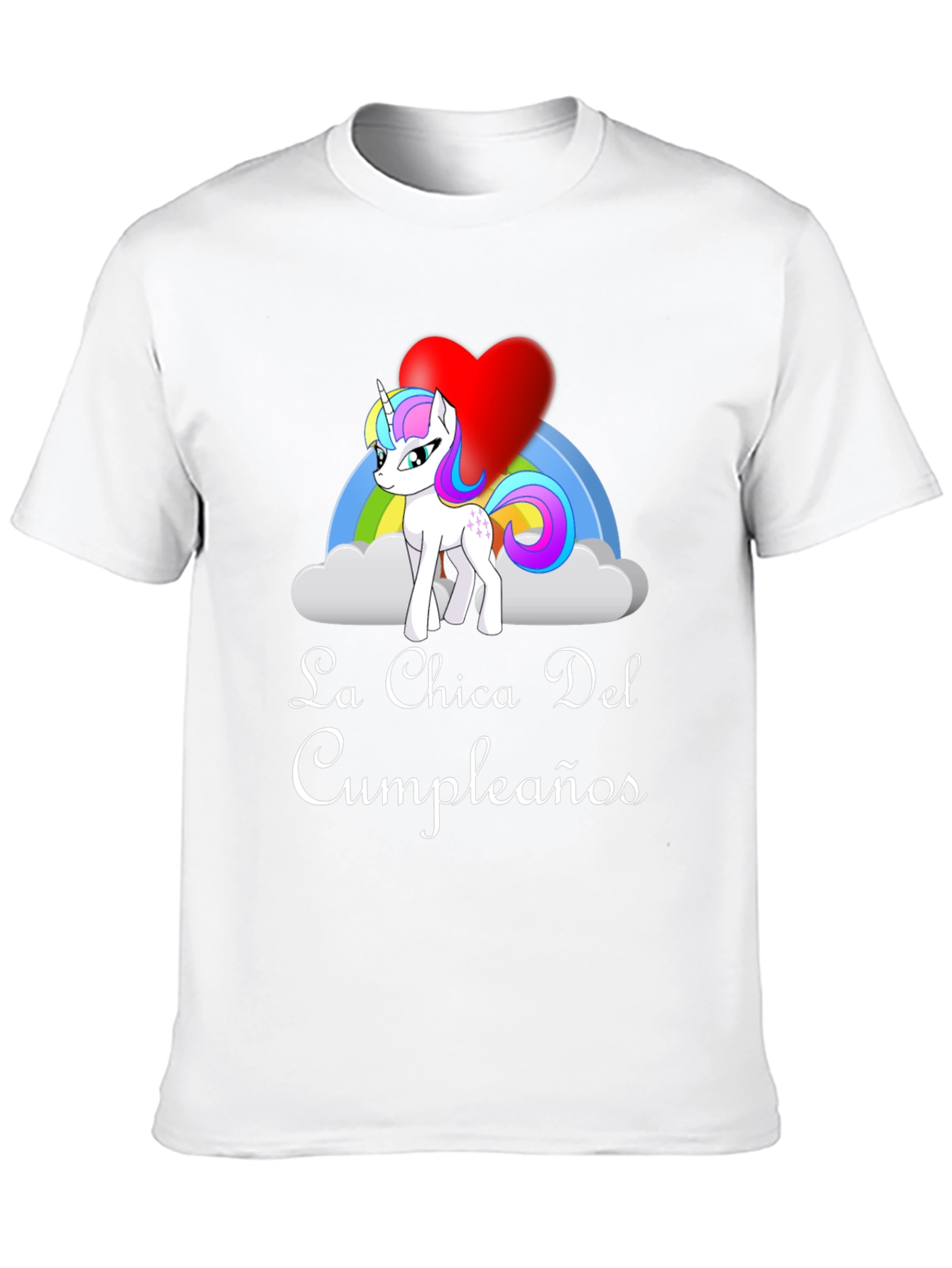 Girls Birthday Unicorn T-Shirt