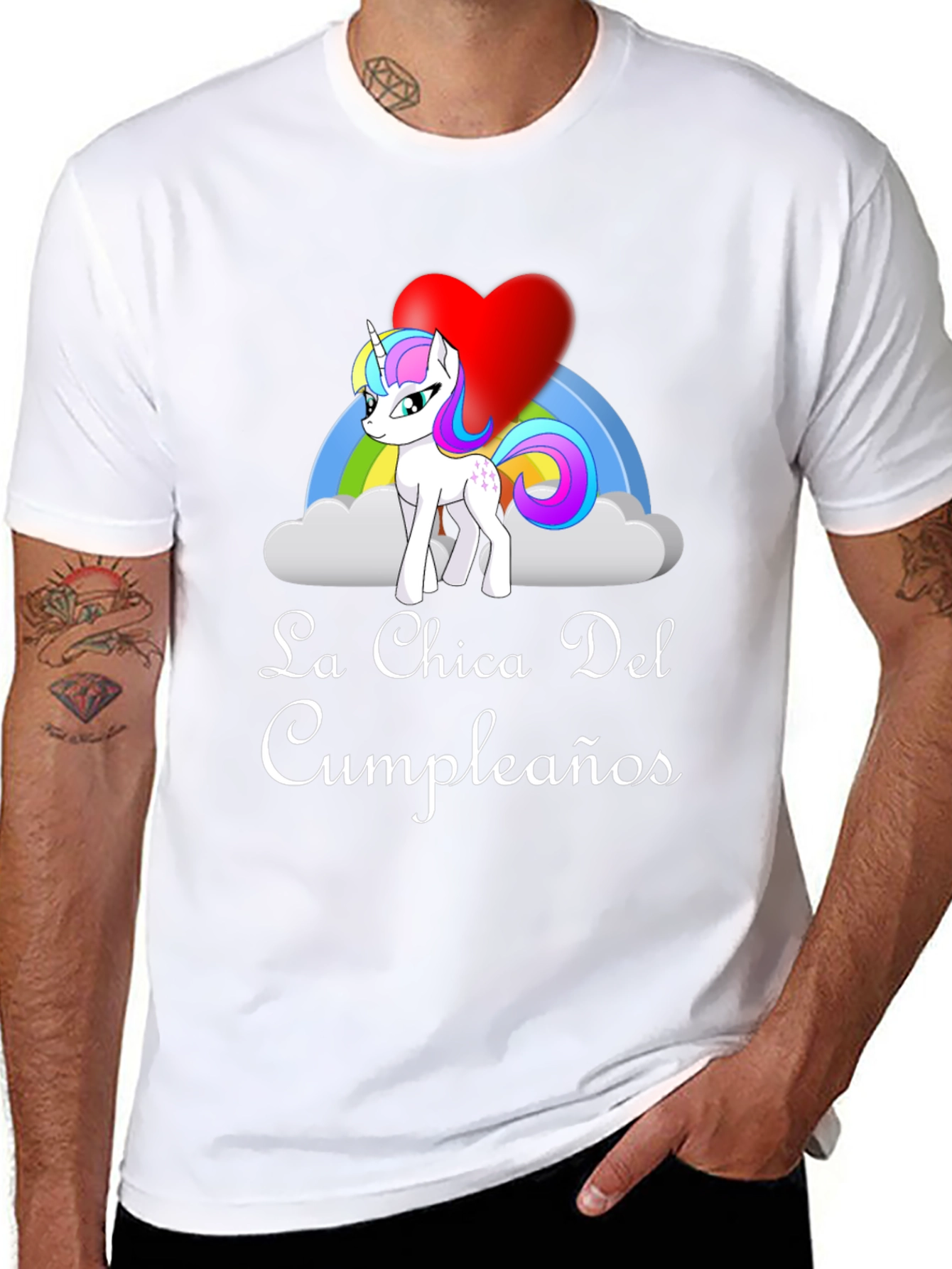 Girls Birthday Unicorn T-Shirt