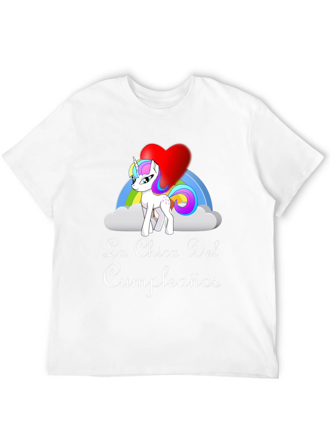 Girls Birthday Unicorn T-Shirt