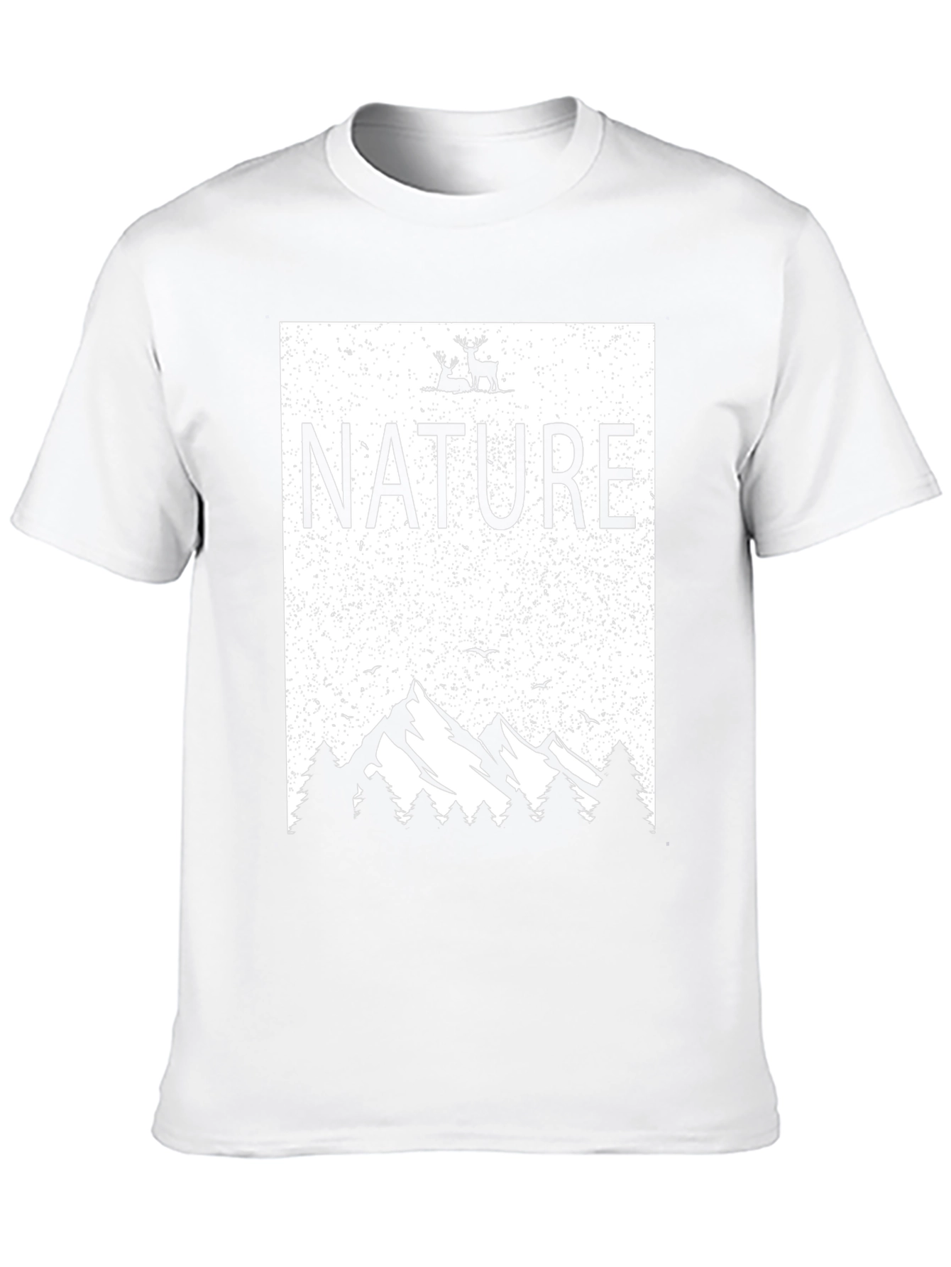 Nature Graphic T-Shirt - Mountain Design