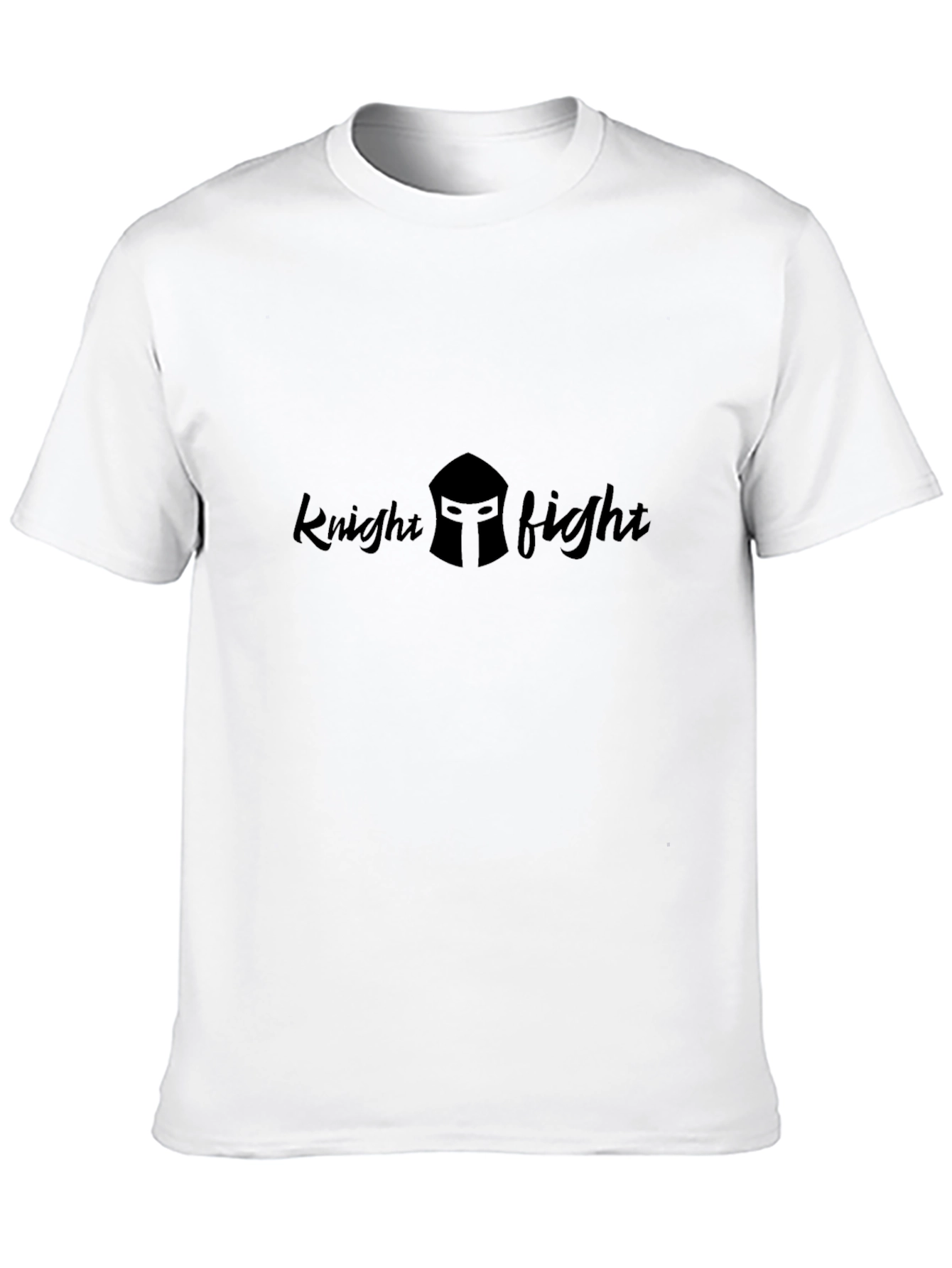 Knight Fight Black T-Shirt