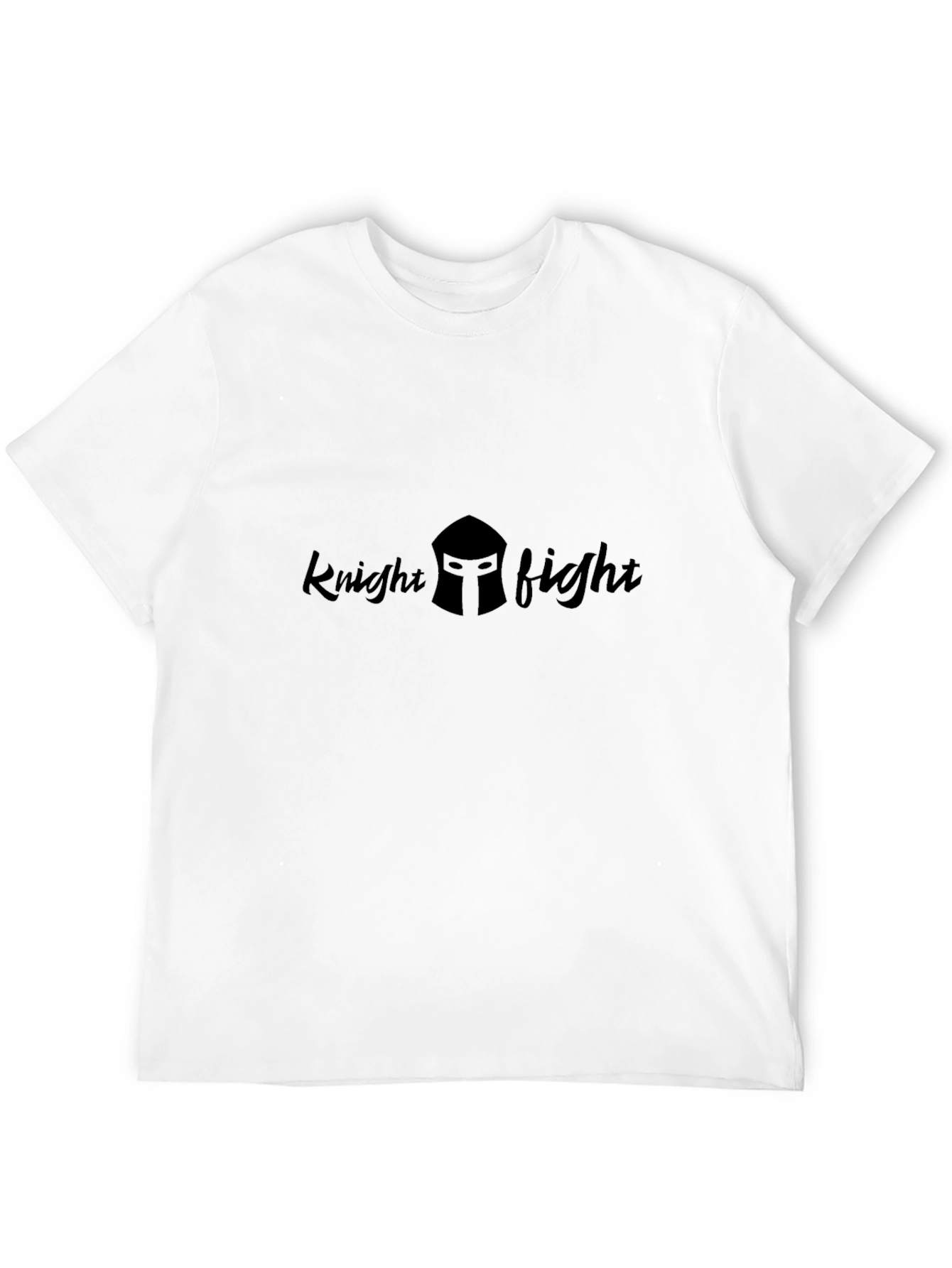 Knight Fight Black T-Shirt
