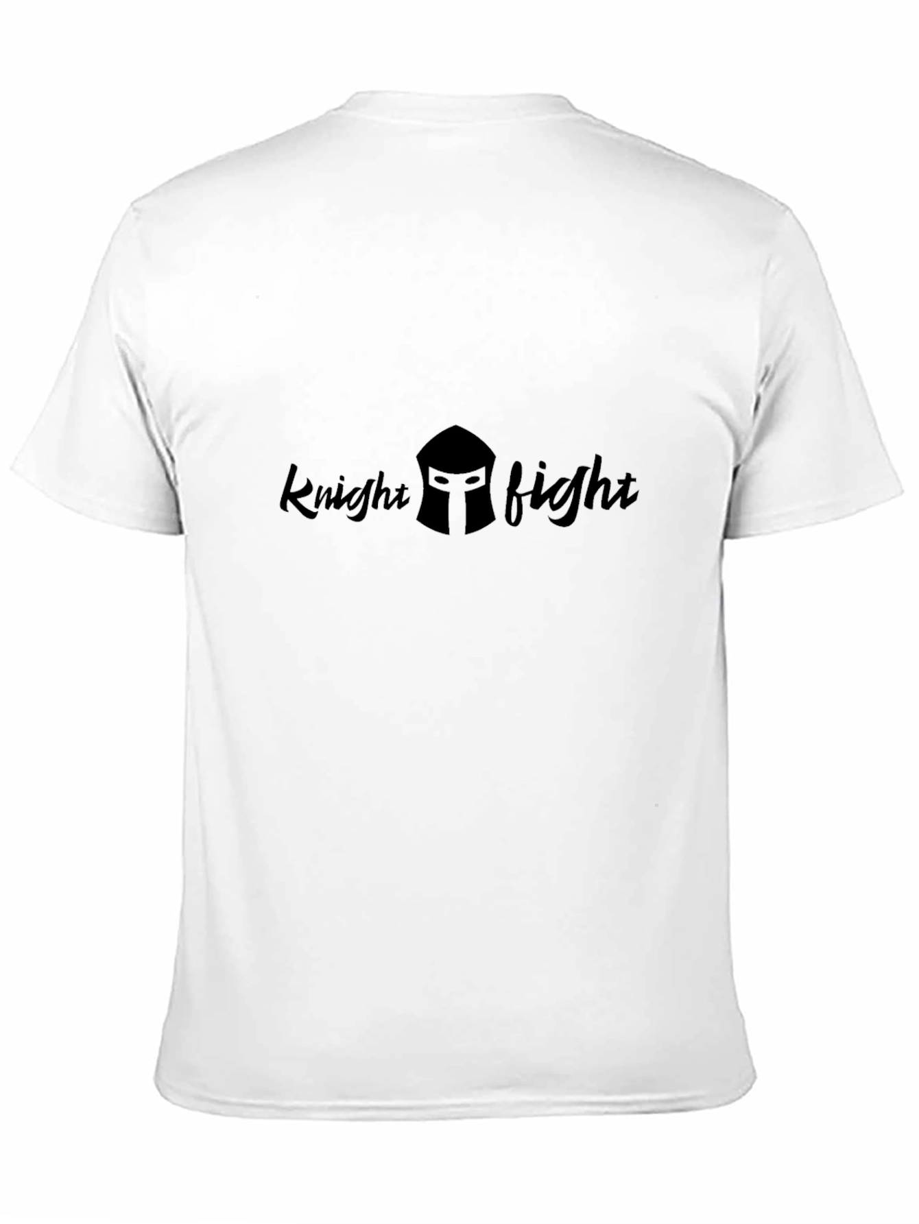 Knight Fight Black T-Shirt