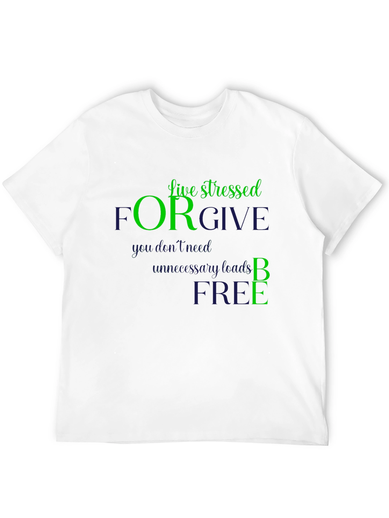 Live Stressed Forgive Graphic Tee