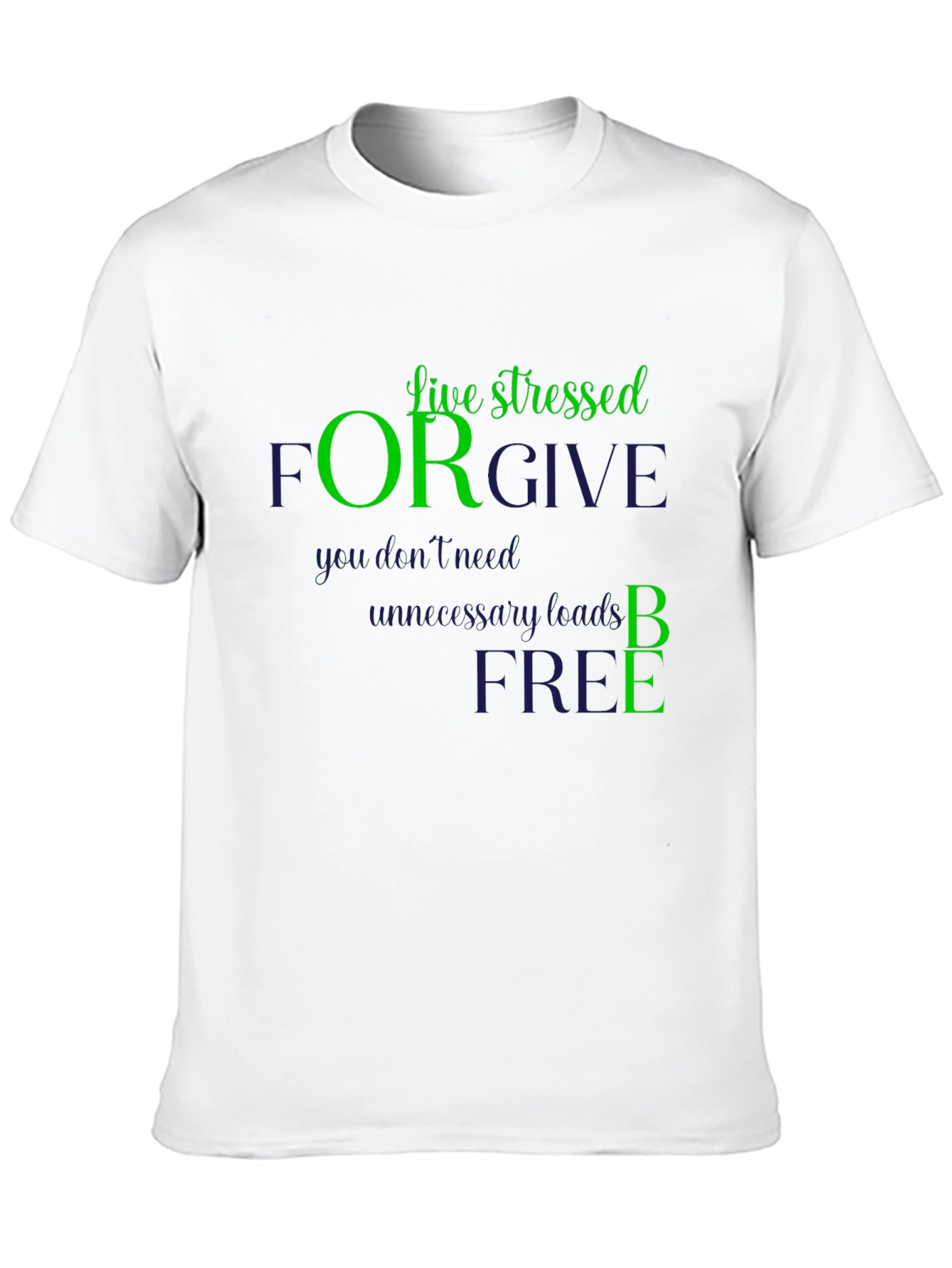 Live Stressed Forgive Graphic Tee