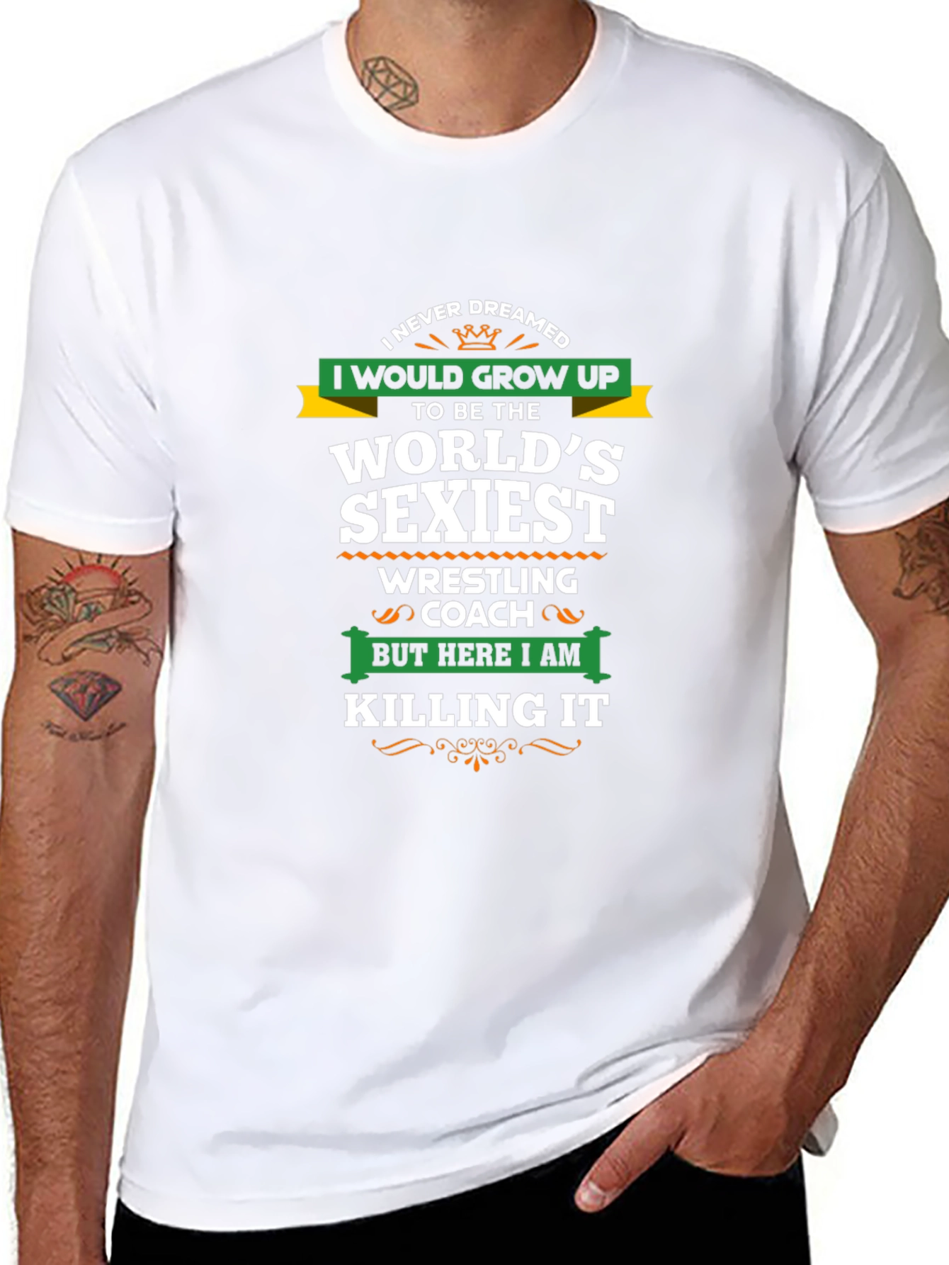 Worlds Sexiest Wrestling Coach T-Shirt