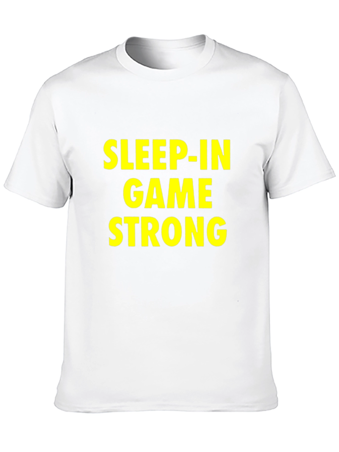 Sleep-In Game Strong Black T-Shirt
