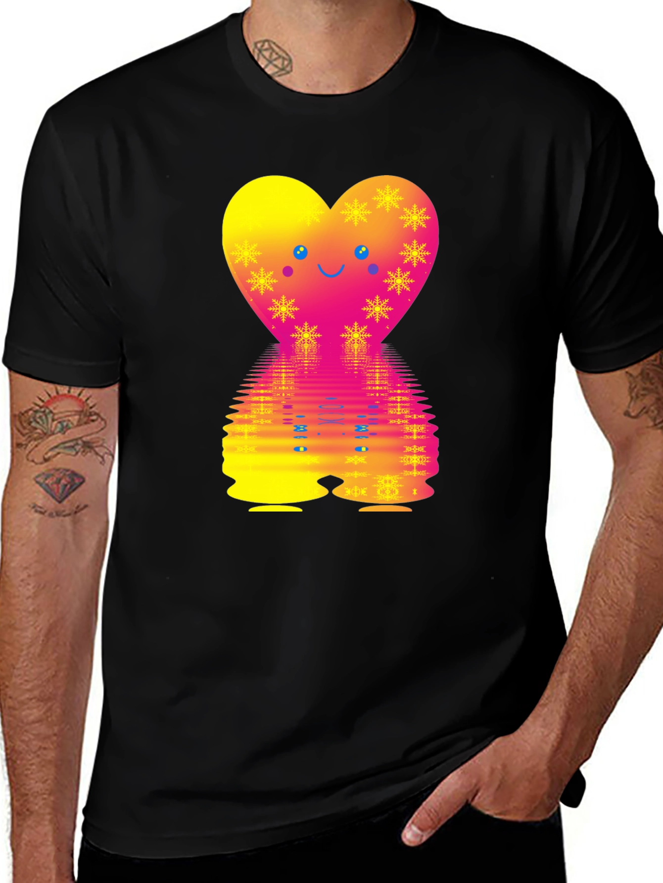Smiling Heart Graphic Tee