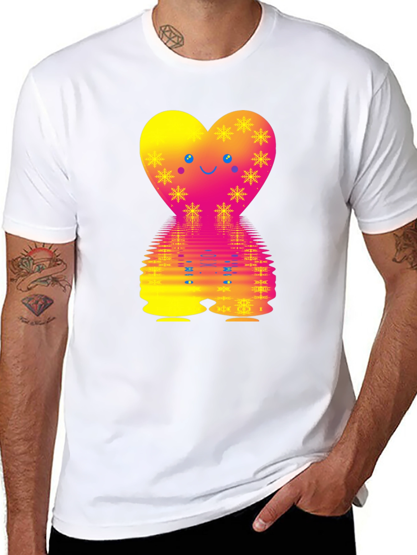 Smiling Heart Graphic Tee